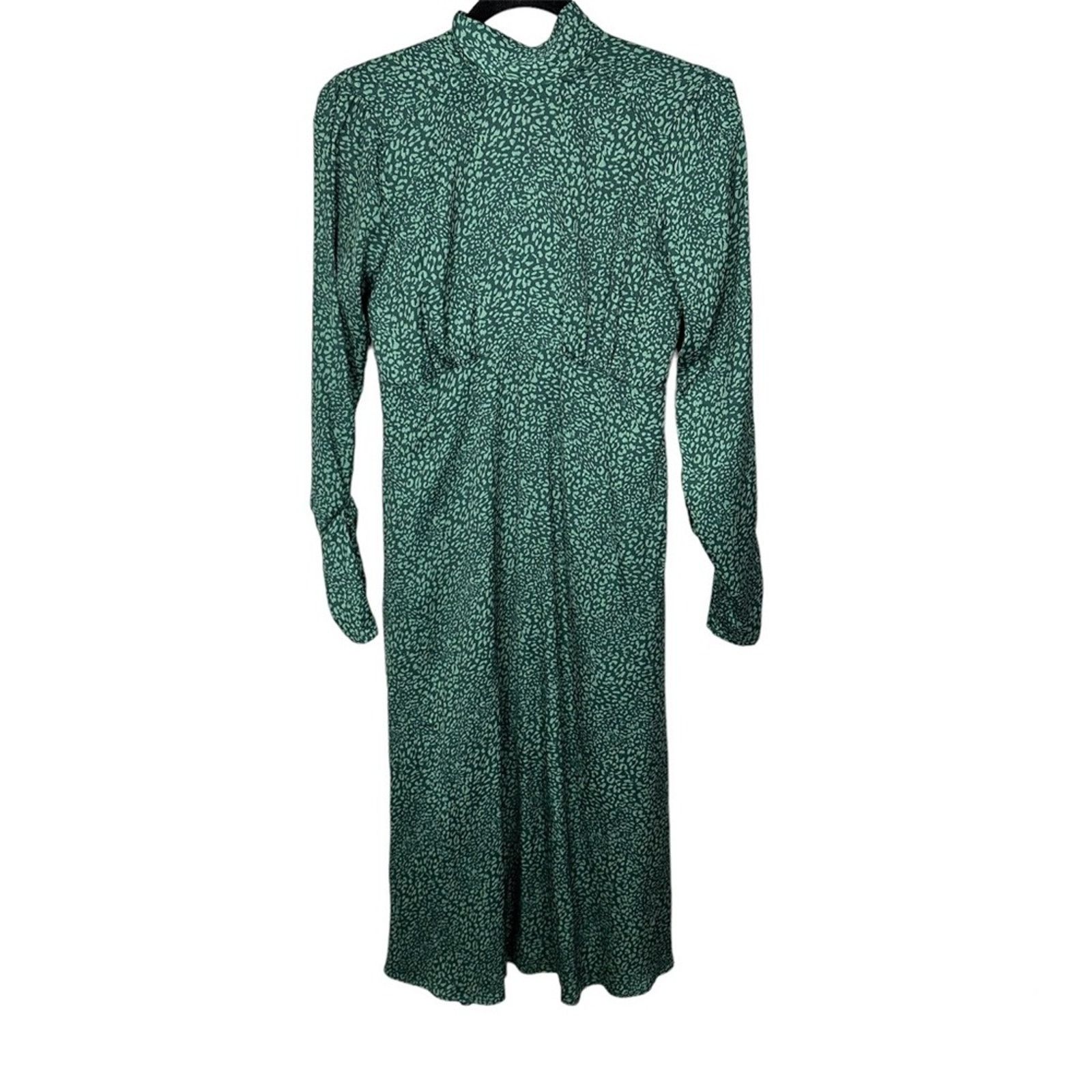 Free People Free People Loveless Satin Backless Midi Dress Green Sz 2 Size XS / US 0-2 / IT 36-38 - 7 Thumbnail