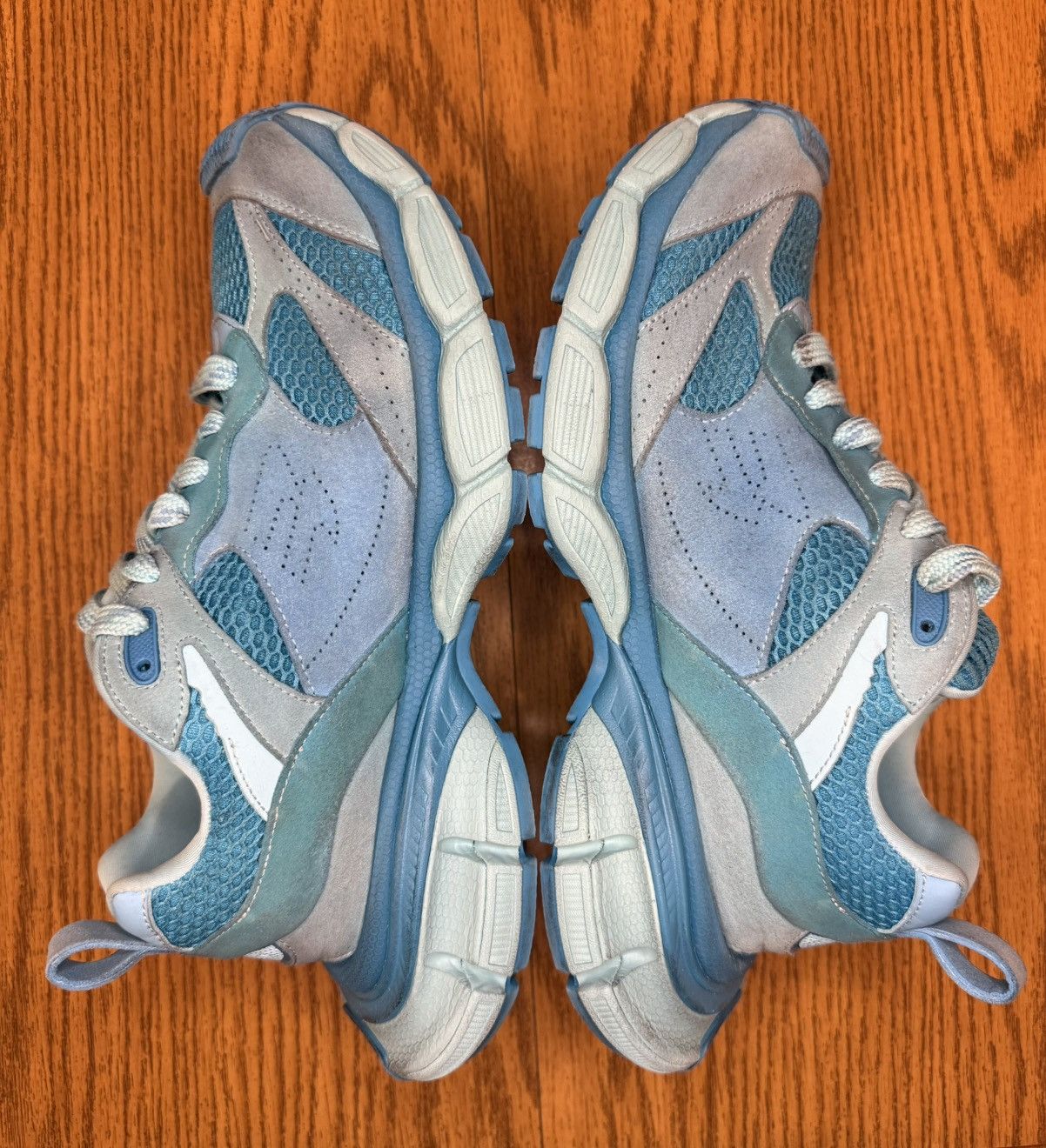 Balenciaga Balenciaga 3XL Worn Out Sneaker (Blue) Size US 8 / EU 41 - 3 Thumbnail