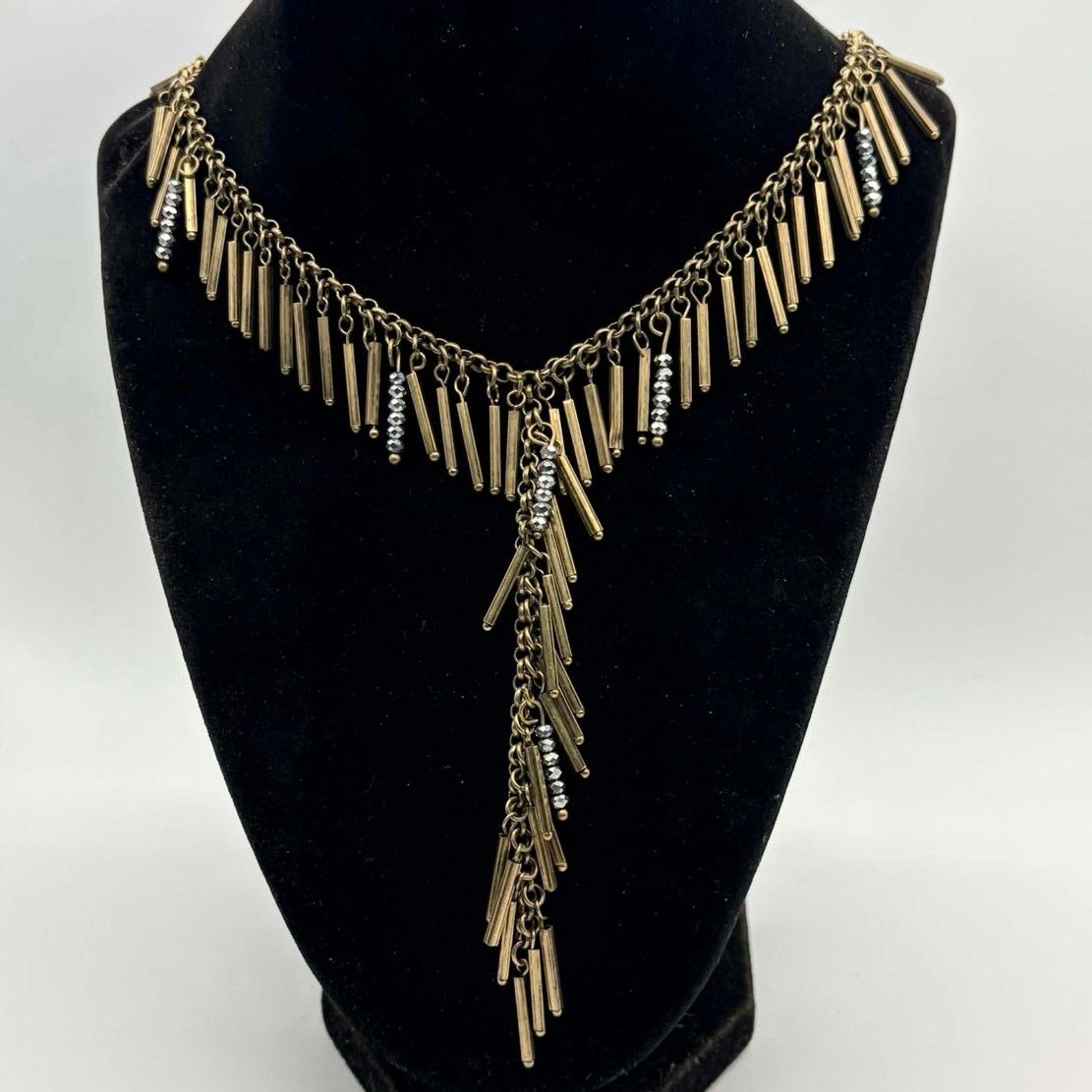 Other Gold Multi Tassel Drop Necklace Size ONE SIZE - 1 Thumbnail