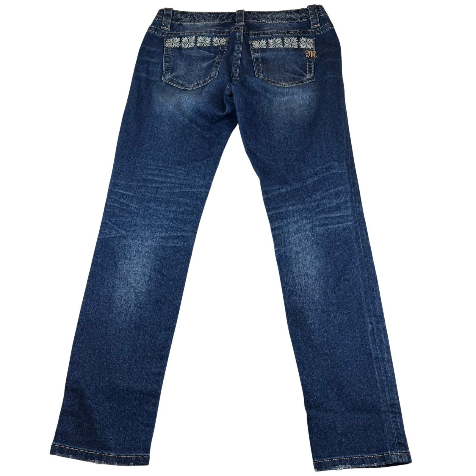 Miss Me Miss Me Signature Cuffed Skinny Jeans Size 29 Size 29" - 3 Thumbnail