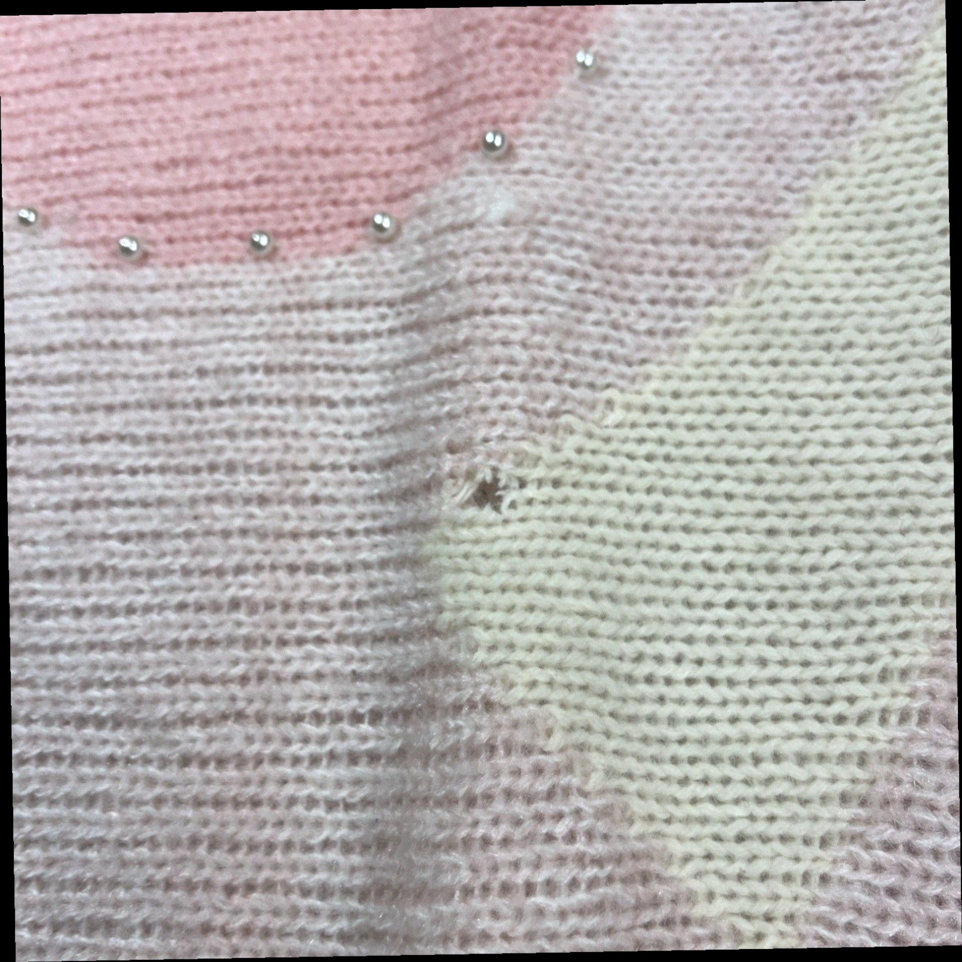 Vintage vintage 1990s sleeve knit sweater pullover Petite Small Acrylic Liana Petites Size S / US 4 / IT 40 - 5 Thumbnail