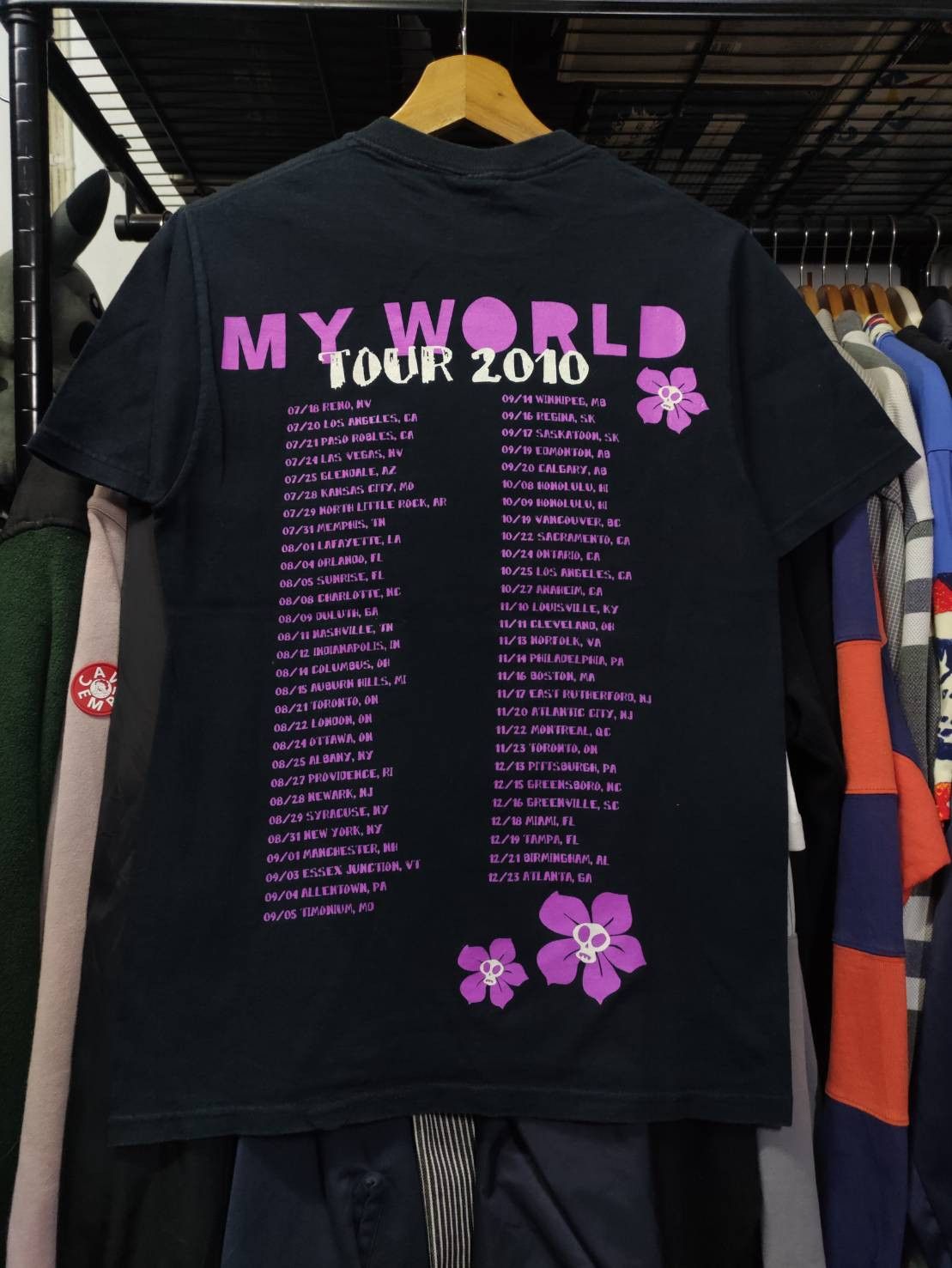Justin Bieber Vtg Justin Bieber My World Tour Promo T-Shirt Size US S / EU 44-46 / 1 - 2 Thumbnail