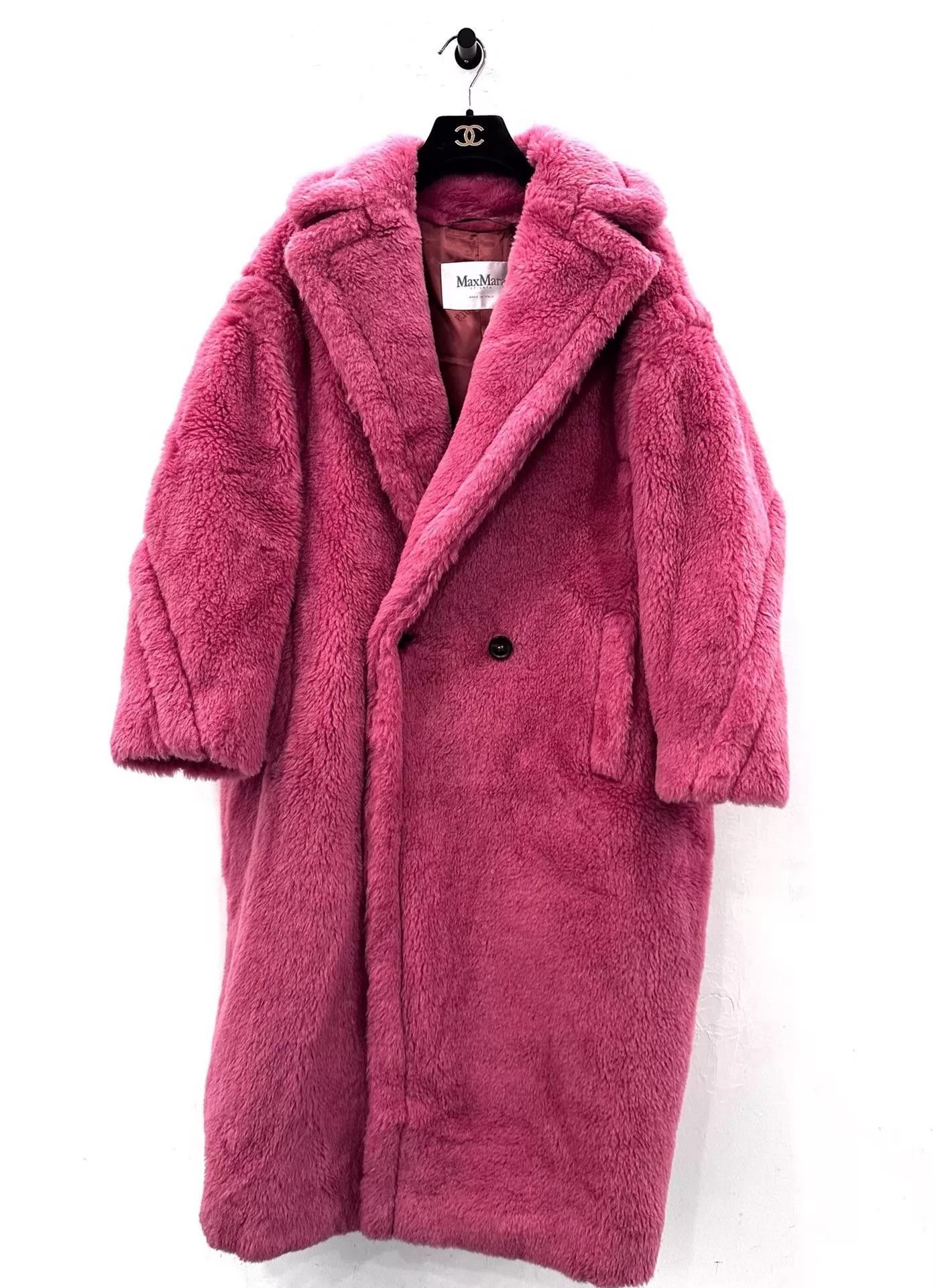 Max Mara MaxMara Women's Magenta Alpaca Coat S Dilraba Size S / US 4 / IT 40 - 1 Thumbnail