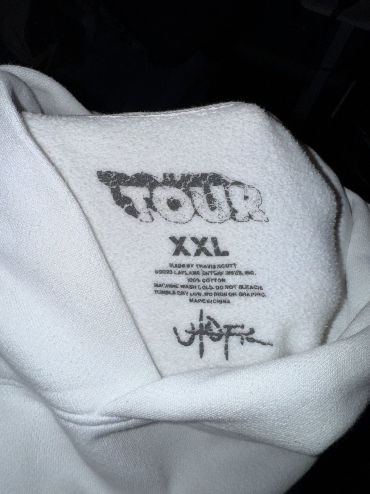 Travis Scott Travis Scott Utopia Circus Maximus Tour 2023 White Hoodie Size US XXL / EU 58 / 5 - 5 Thumbnail