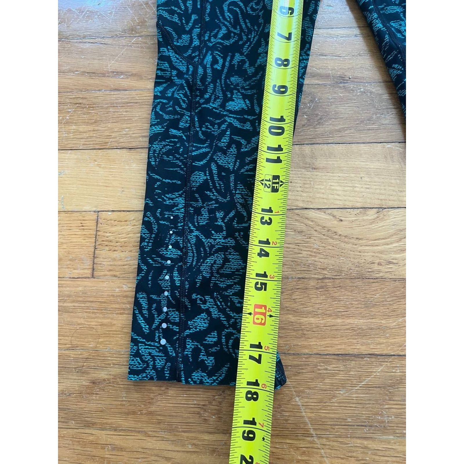 Lululemon Lululemon Wunder Under Thrive Viridian Green Black 4 A000905 Size 27" / US 4 / IT 40 - 7 Thumbnail