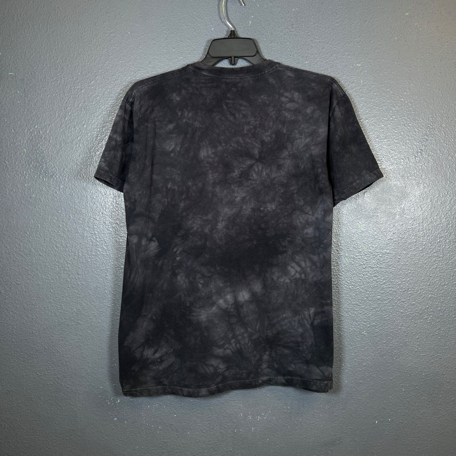 Vintage SkulBone L blue t-shirt 2007 Abrar Ajmal tie dye biker skull Size US L / EU 52-54 / 3 - 4 Thumbnail