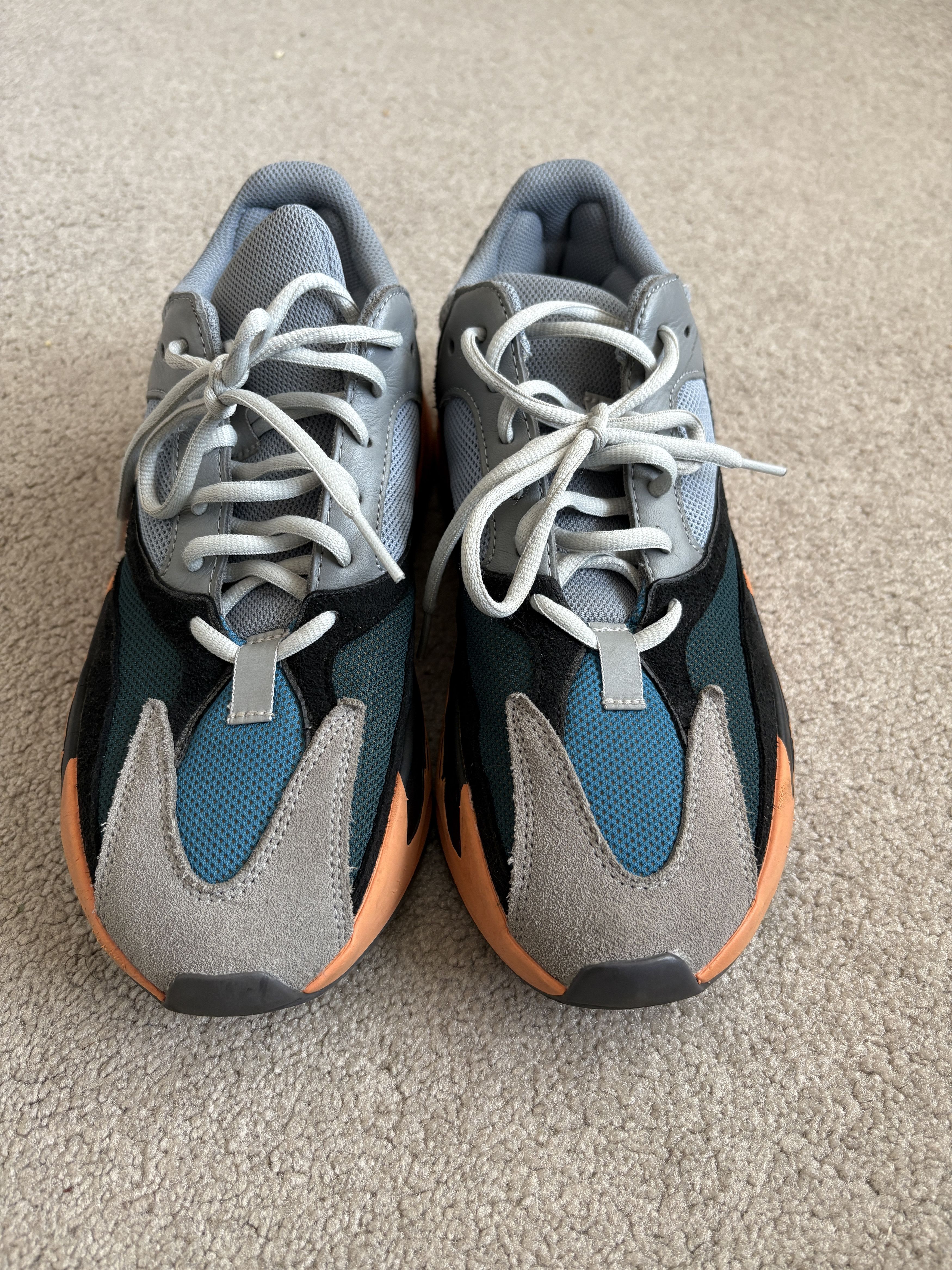 Yeezy Size 10 - adidas Yeezy Boost 700 Wash Orange Light wear Size US 10 / EU 43 - 5 Thumbnail