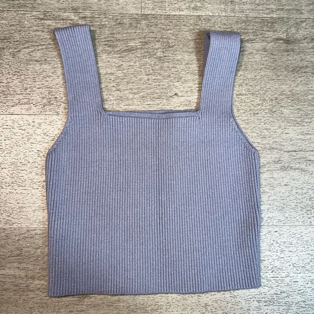 Shein One Step Up, Rebellious One, Shein Tank Tops, Crop Top, Tie Up Tank, Size Small Size S / US 4 / IT 40 - 6 Thumbnail