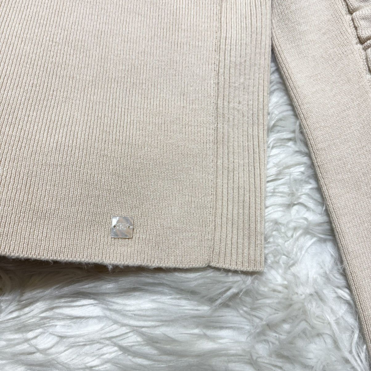 Chanel Authentic Chanel Matelassé Turtleneck Sweater Size S / US 4 / IT 40 - 7 Thumbnail
