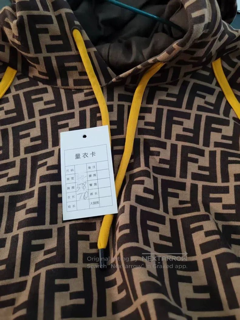 Fendi Fendi Full Print Sweatshirt Size US S / EU 44-46 / 1 - 5 Thumbnail