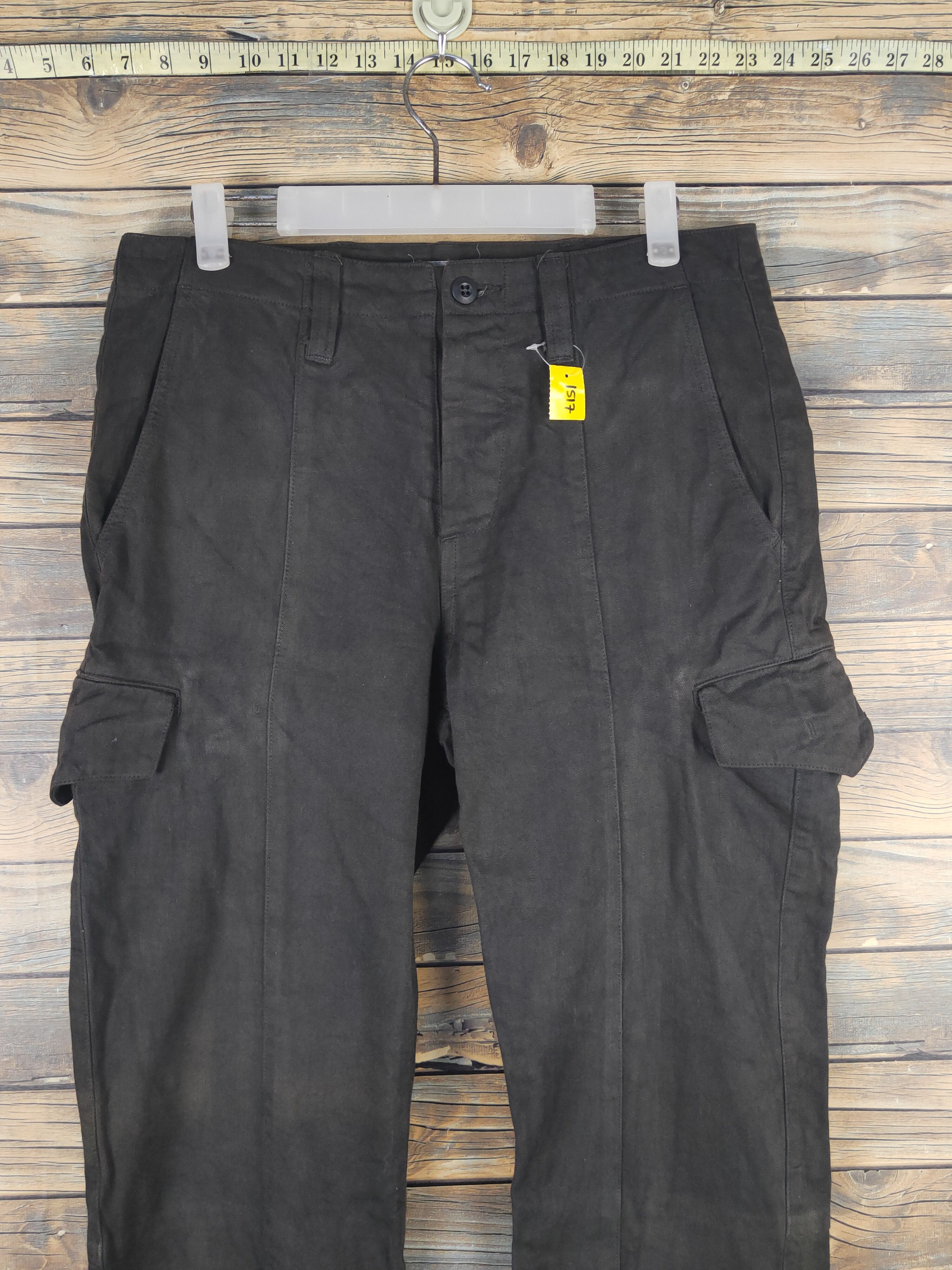 Japanese Brand DL Quadro Phenia Brown Multipocket Cargo Pants #1517 Size US 32 / EU 48 - 2 Thumbnail