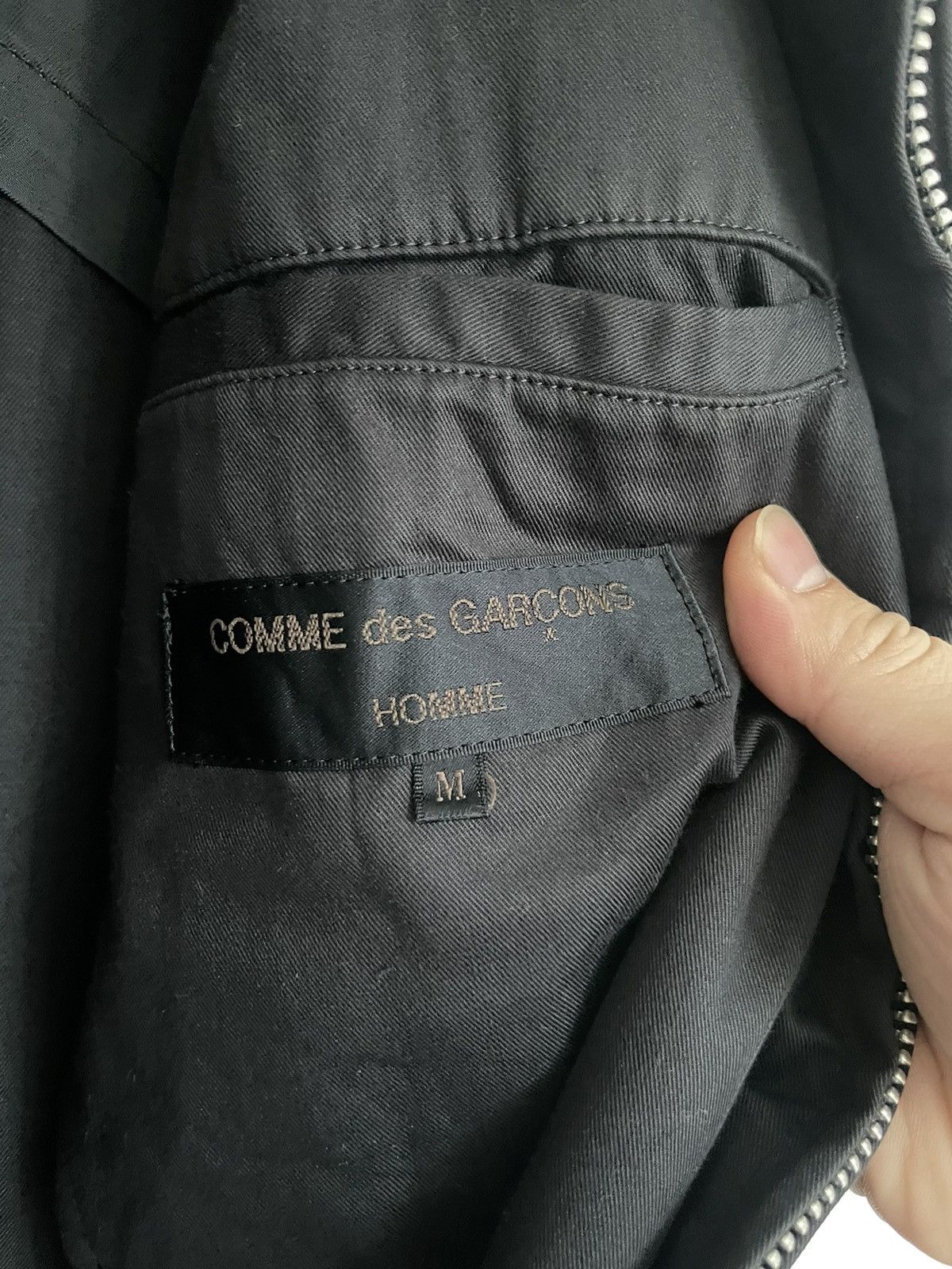 Comme des Garcons Homme vintage cotton bomber jacket Size US M / EU 48-50 / 2 - 3 Thumbnail