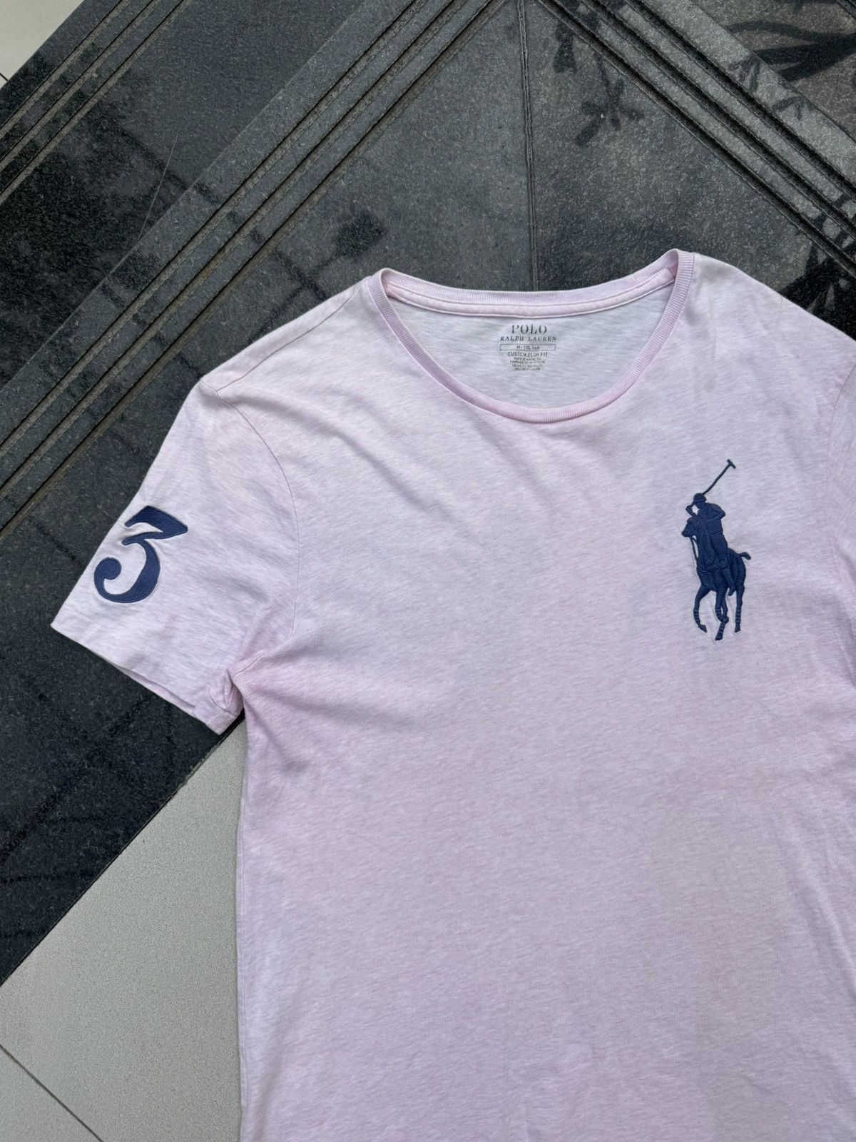 Polo Ralph Lauren 90’s POLO RL RARE MULTI LOGO Y2K RETRO ITALIAN TEE TSHIRT Size US M / EU 48-50 / 2 - 4 Thumbnail