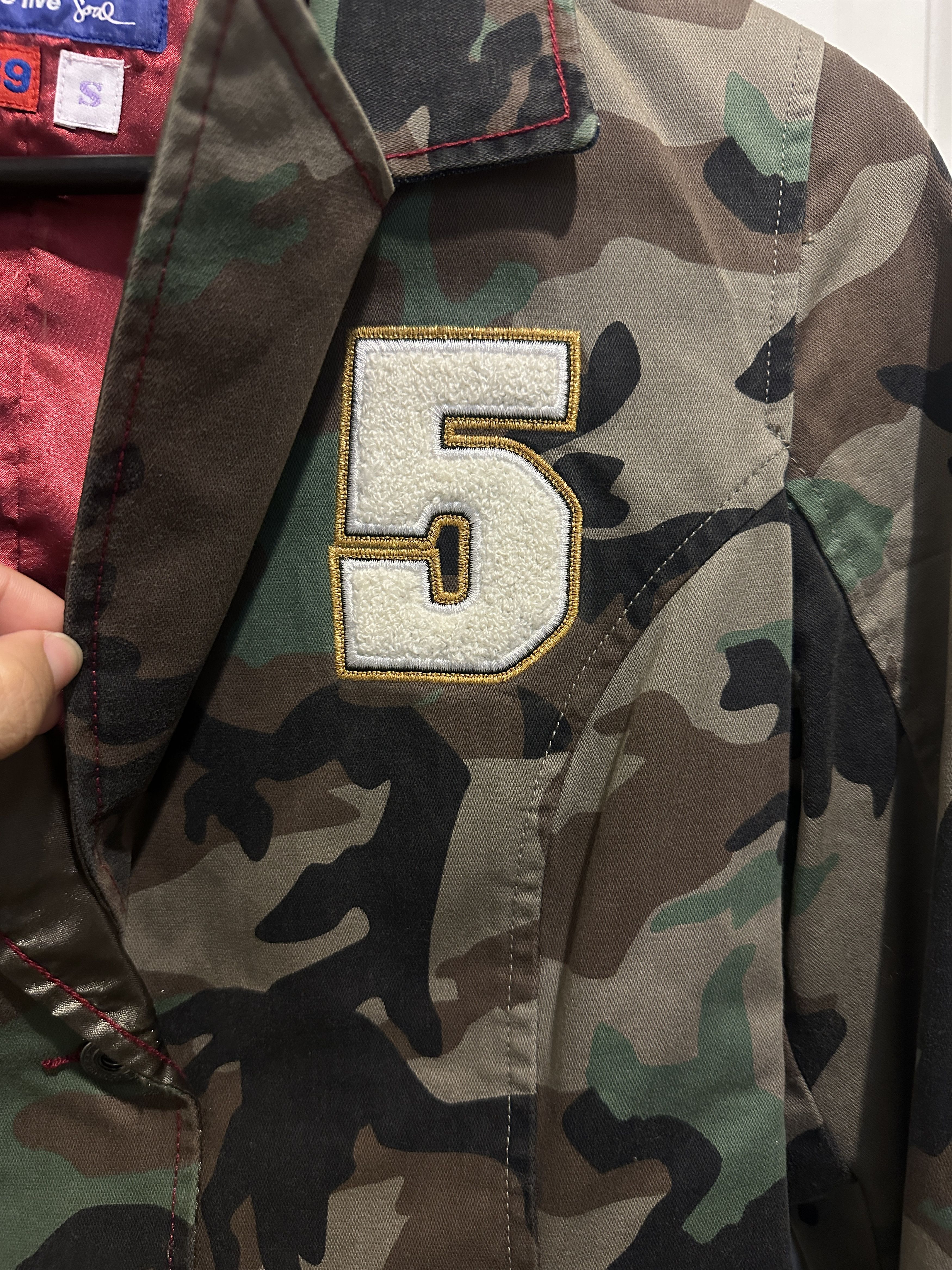 Triple 5 Soul vintage Triple Five Soul E89 camouflage blazer jacket Size S / US 4 / IT 40 - 3 Thumbnail