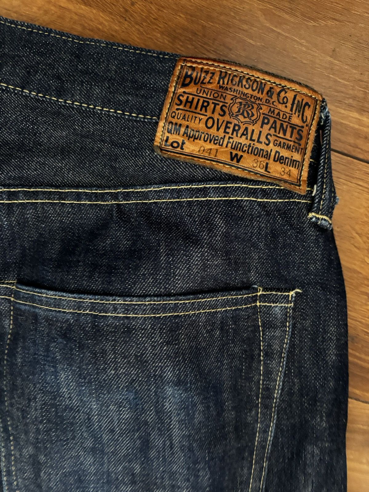 BUZZ RICKSON WWII MODEL 13.6OZ JEANS