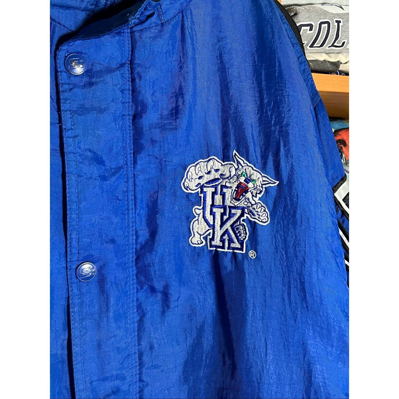 Starter Vintage 90s Starter Kentucky Wildcats Puffer Jacket Size US L / EU 52-54 / 3 - 2 Thumbnail
