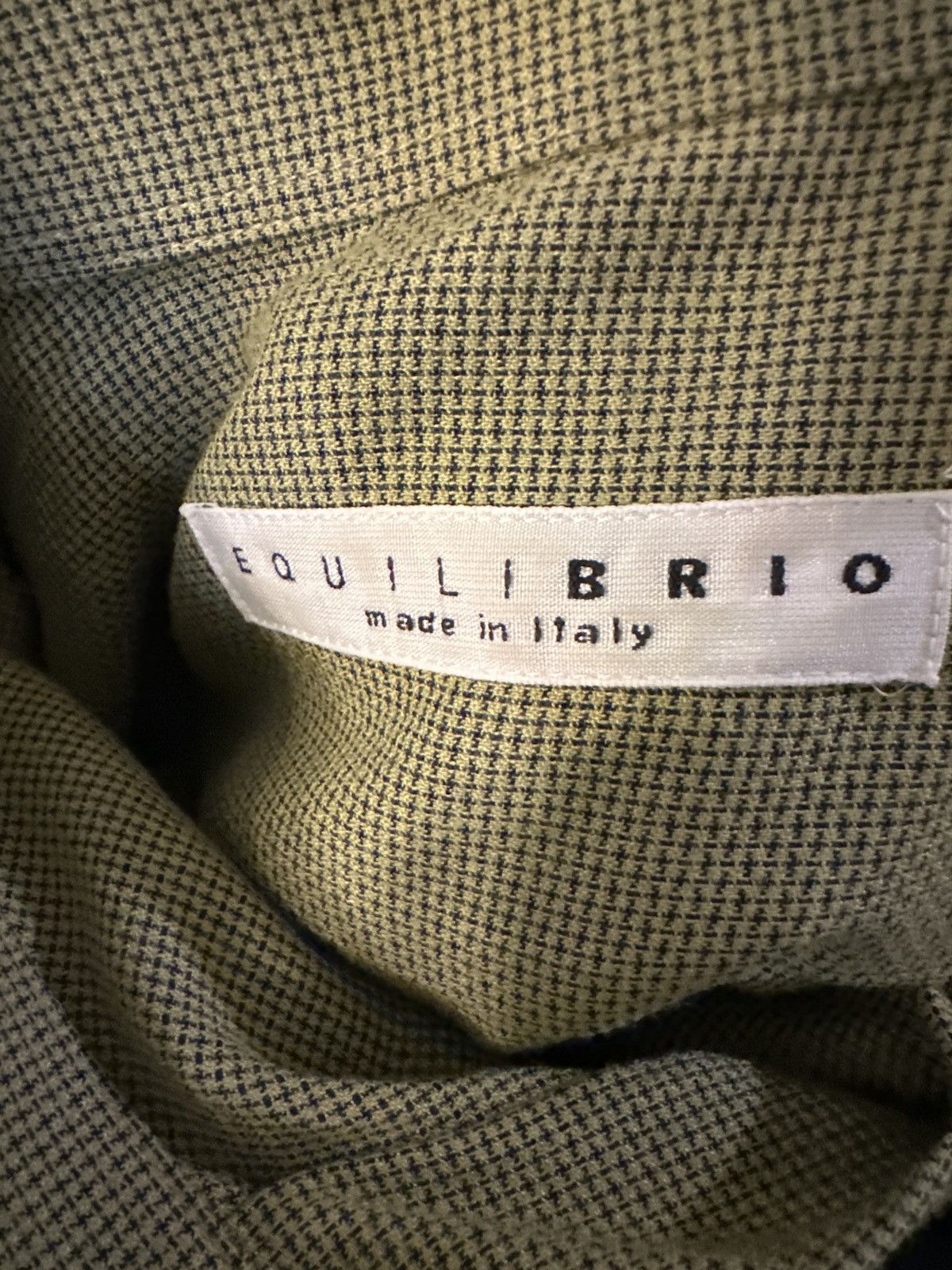 Equilibrio Equilibrio Italia Green Dress Shirt Size US M / EU 48-50 / 2 - 4 Thumbnail