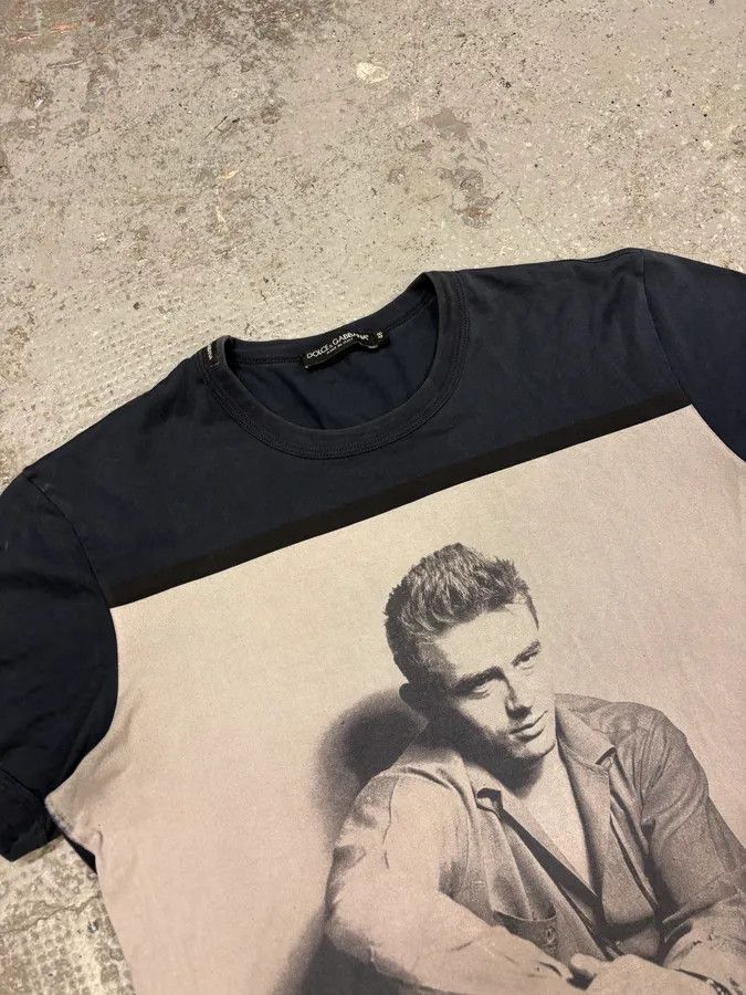 Dolce & Gabbana 2000s Dolce & Gabbana James Dean T-shirt Size US S / EU 44-46 / 1 - 3 Thumbnail