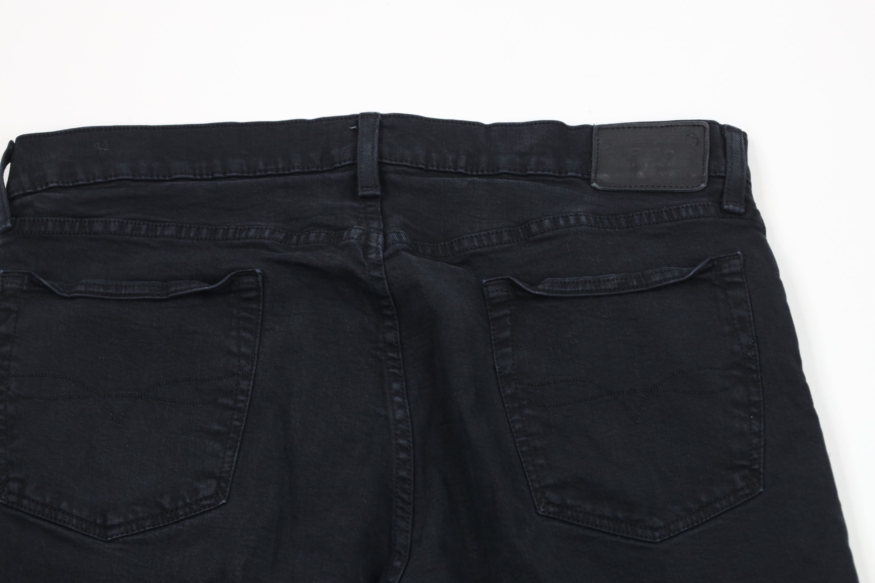Ralph Lauren × Vintage Vintage Ralph Lauren Relaxed Straight Leg Jeans Black Size US 36 / EU 52 - 8 Thumbnail