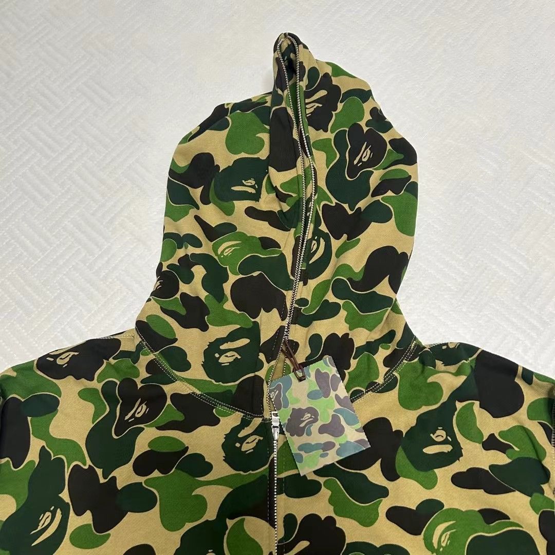 Bape BAPE CAMO FULL ZIP HOODIE Size US XXL / EU 58 / 5 - 2 Thumbnail