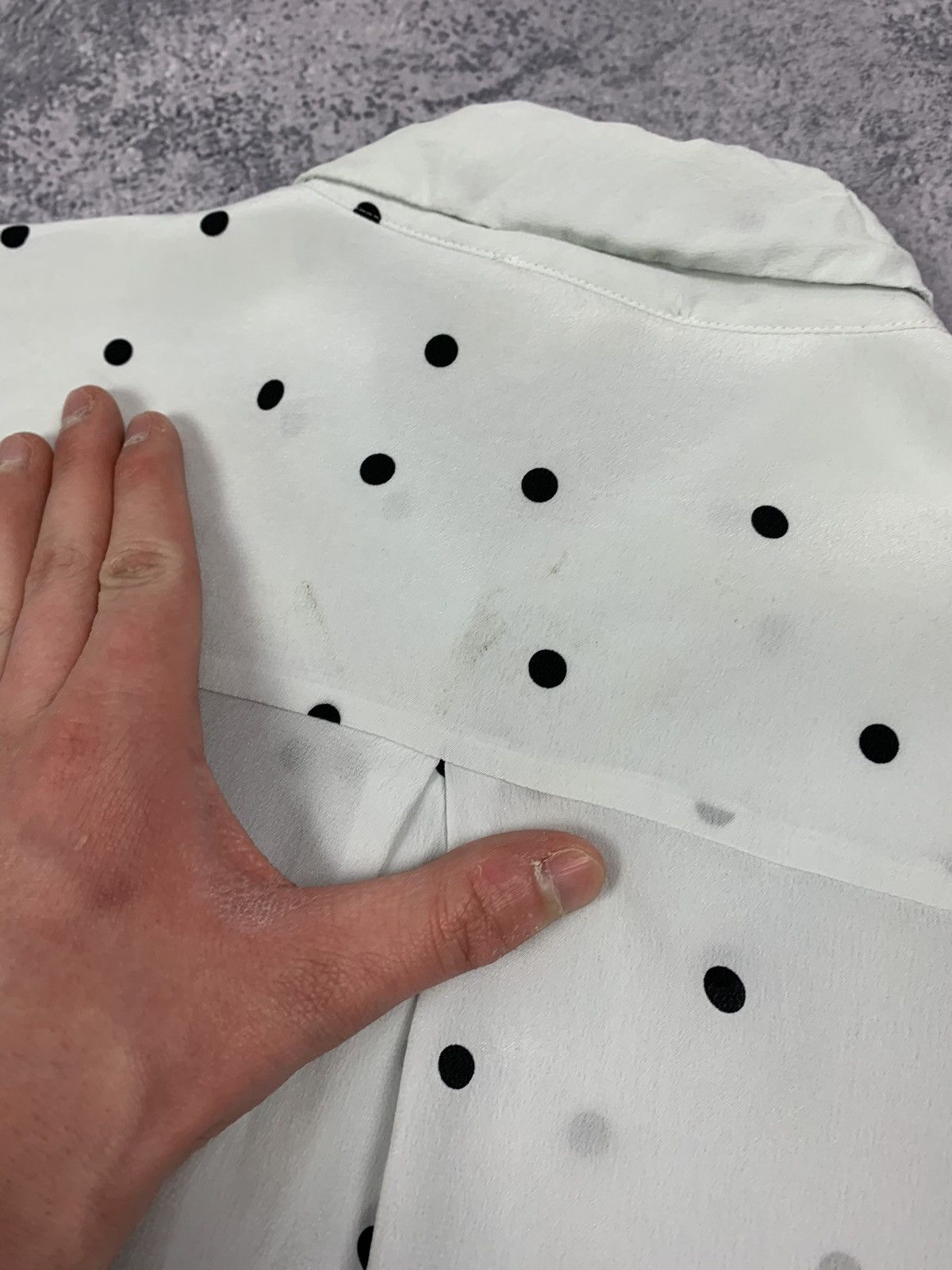 Sezane Sezane Ann Silk Blouse Women's Sz 38 Polka Dot Shirt Blouse Size S / US 4 / IT 40 - 17 Thumbnail