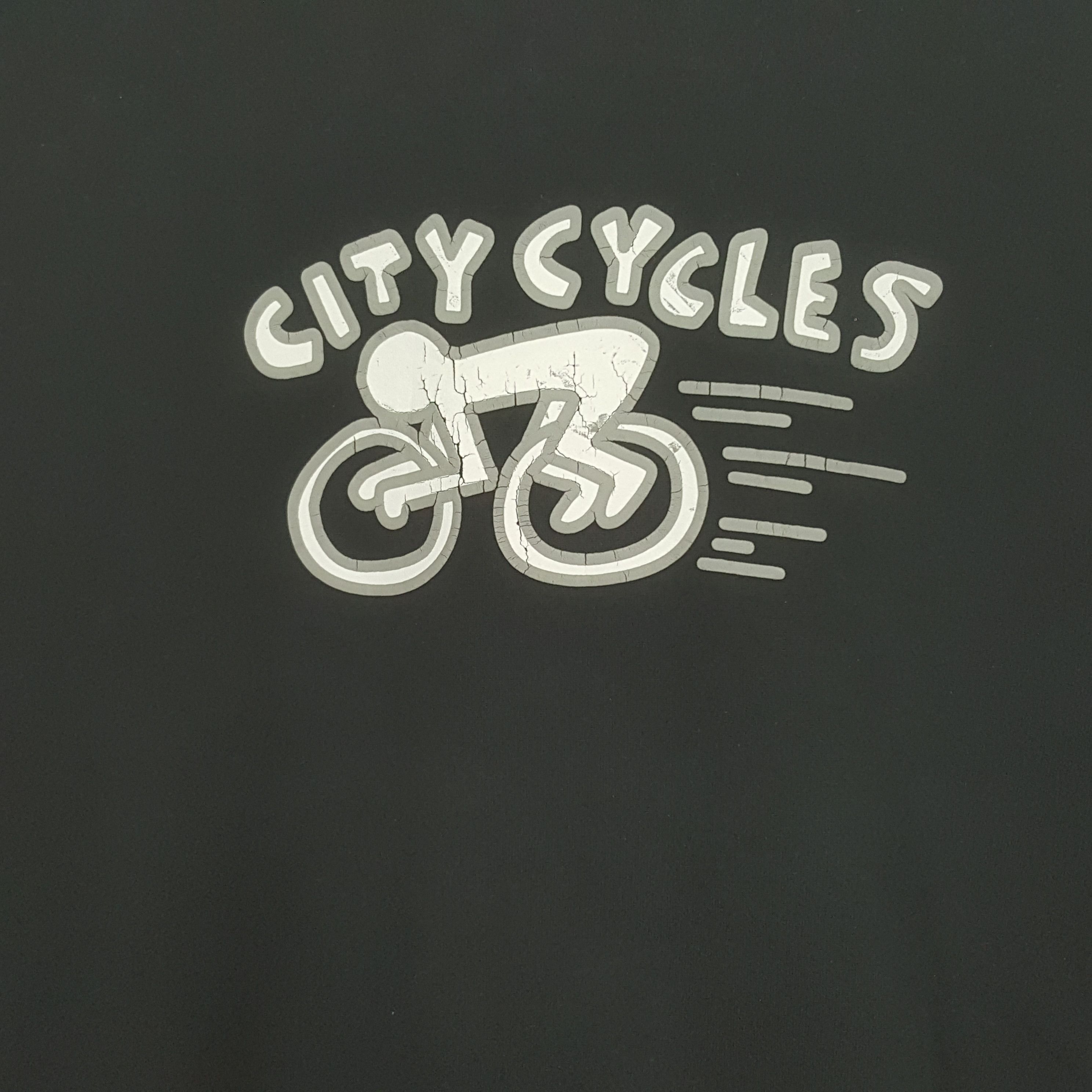 Keith Haring Vintage Keith Haring City Cycles Sweatshirt C317N14 Size US L / EU 52-54 / 3 - 2 Thumbnail
