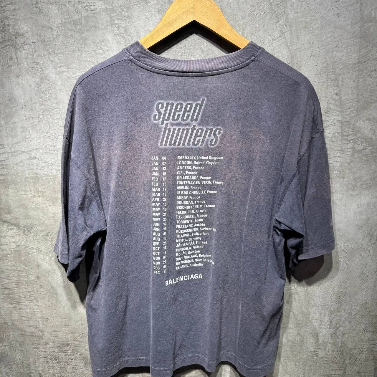 Balenciaga Balenciaga AW19 Speed Hunters tee Size US L / EU 52-54 / 3 - 13 Thumbnail