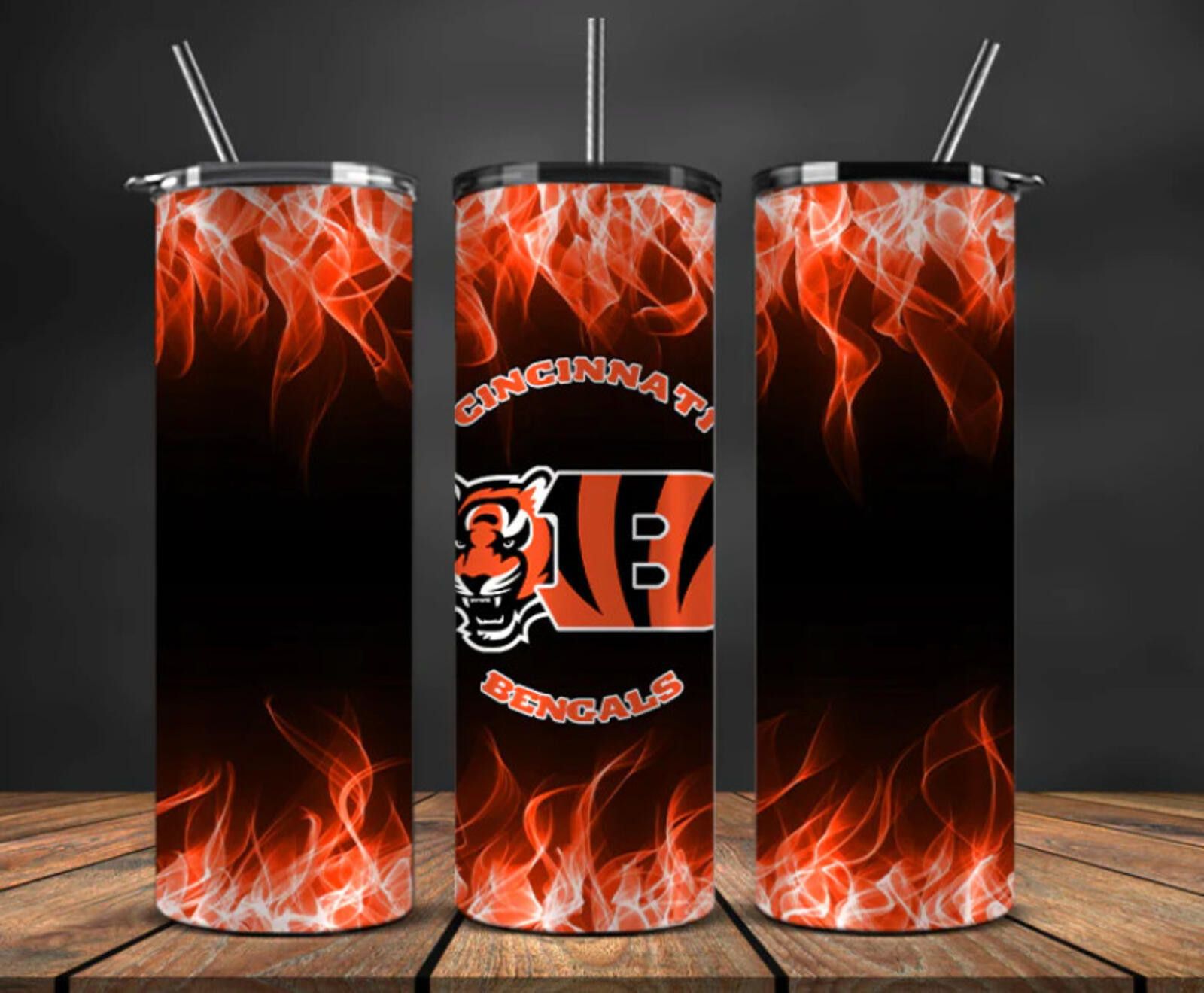 Other 20 oz Cincinnati Bengals Stainless Steel Tumbler Size ONE SIZE - 1 Thumbnail