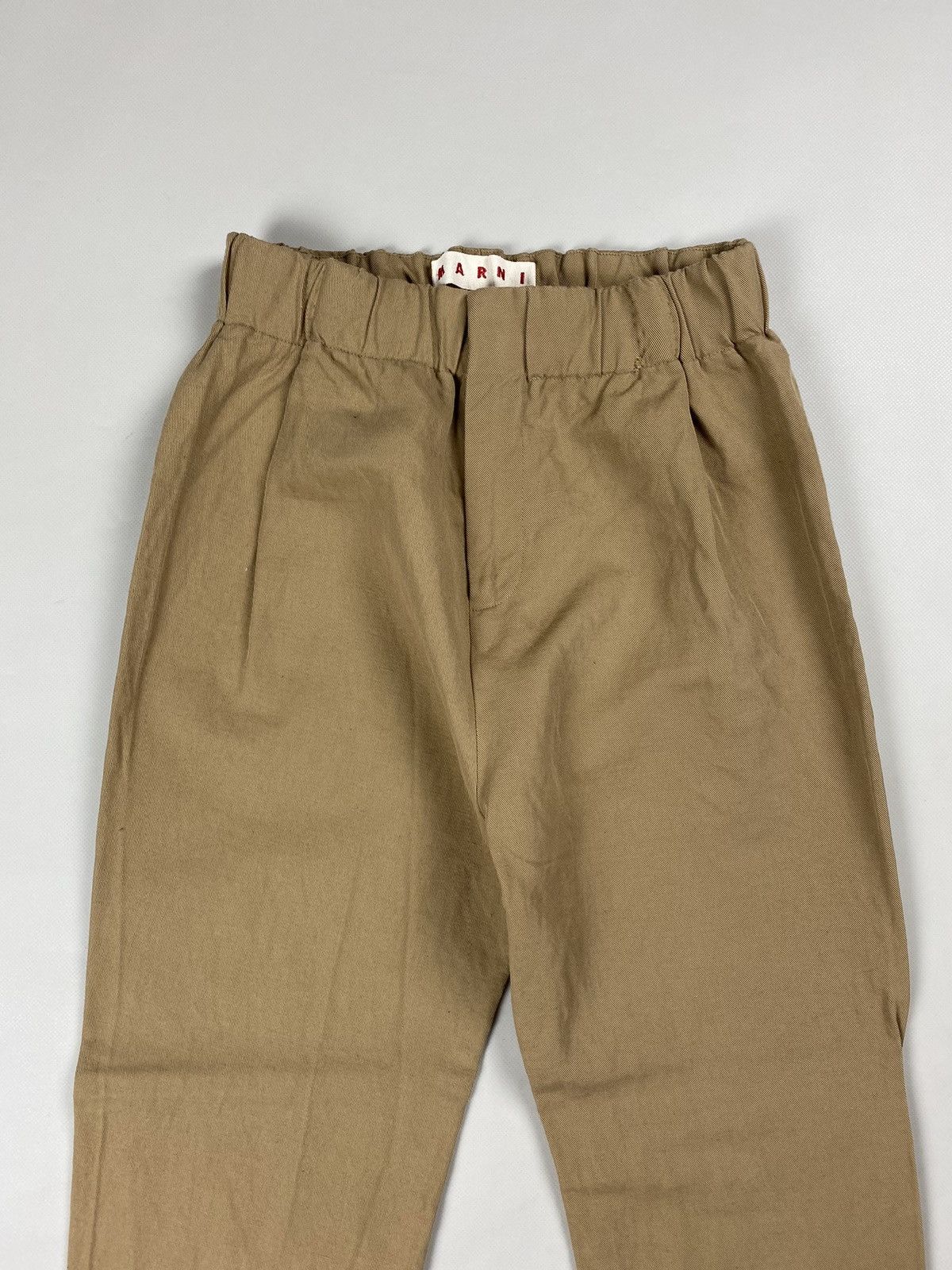 Marni Marni Comessa ladies cotton / linen cropped pants trousers Size 27" / US 4 / IT 40 - 5 Thumbnail