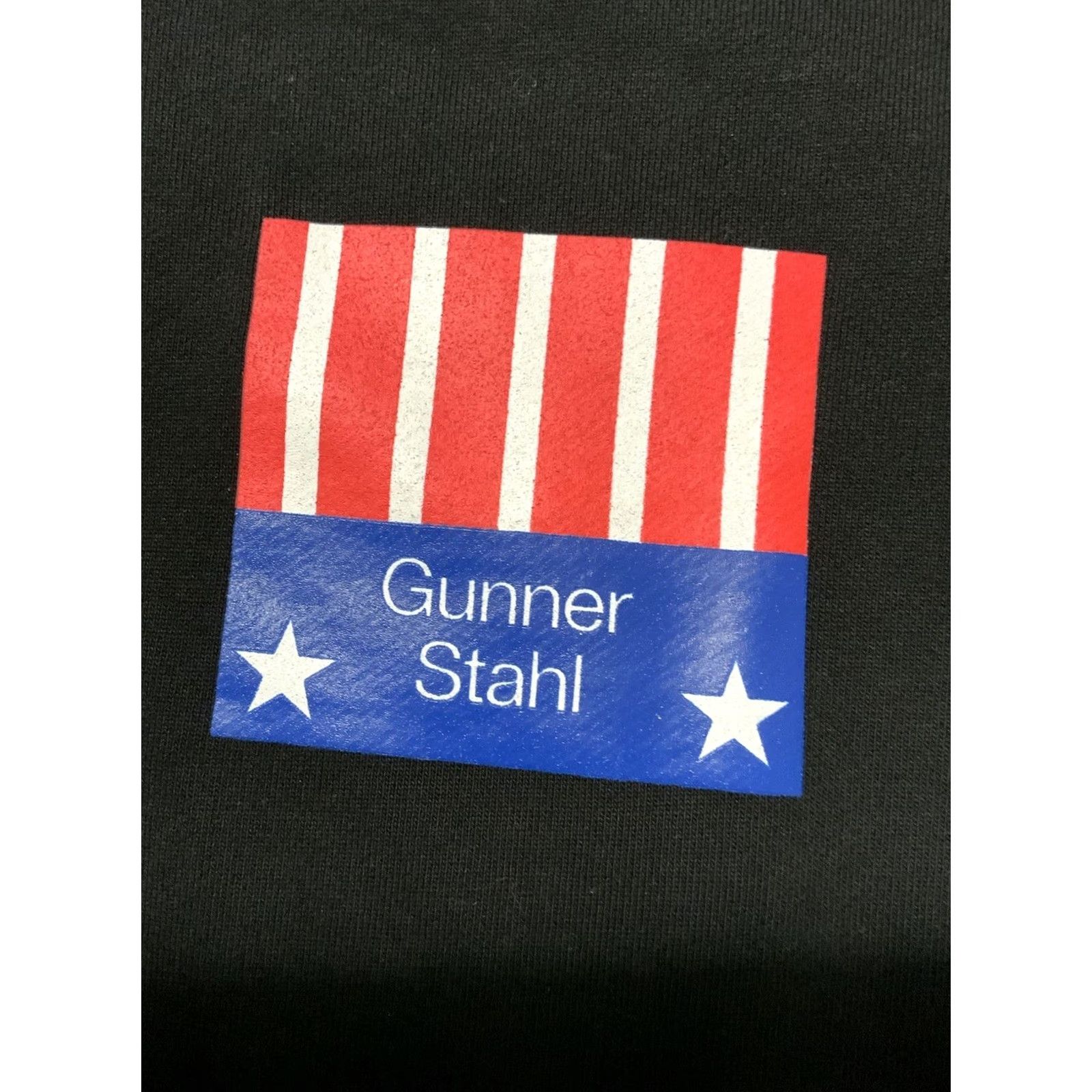 H&M NWT Gunner Stahl For President 2020 H&M Exclusive Black Terry Fleece Hoodie XL Mens Hoodie XL Black Pullover Fleece 58 Chest Size US XL / EU 56 / 4 - 5 Thumbnail
