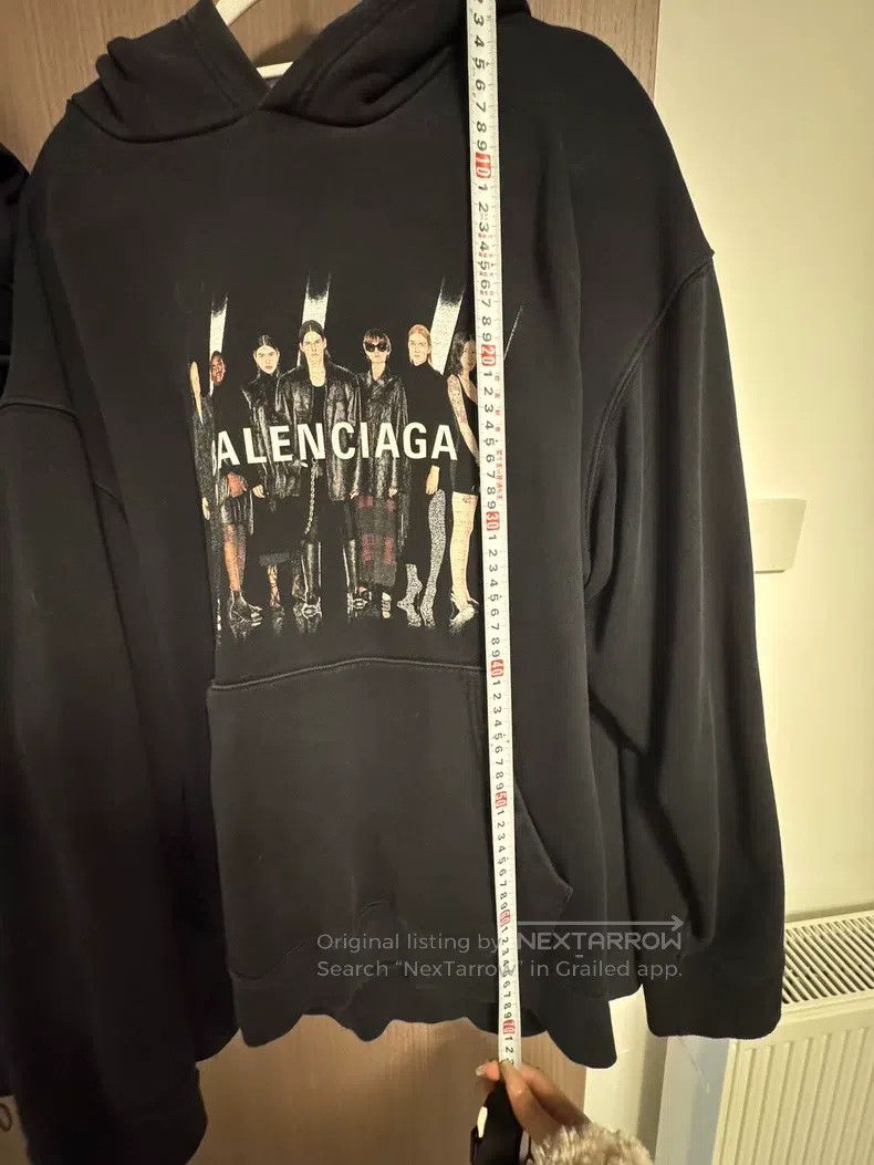 Balenciaga Balenciaga Hooded Sweatshirt Size US XL / EU 56 / 4 - 8 Thumbnail