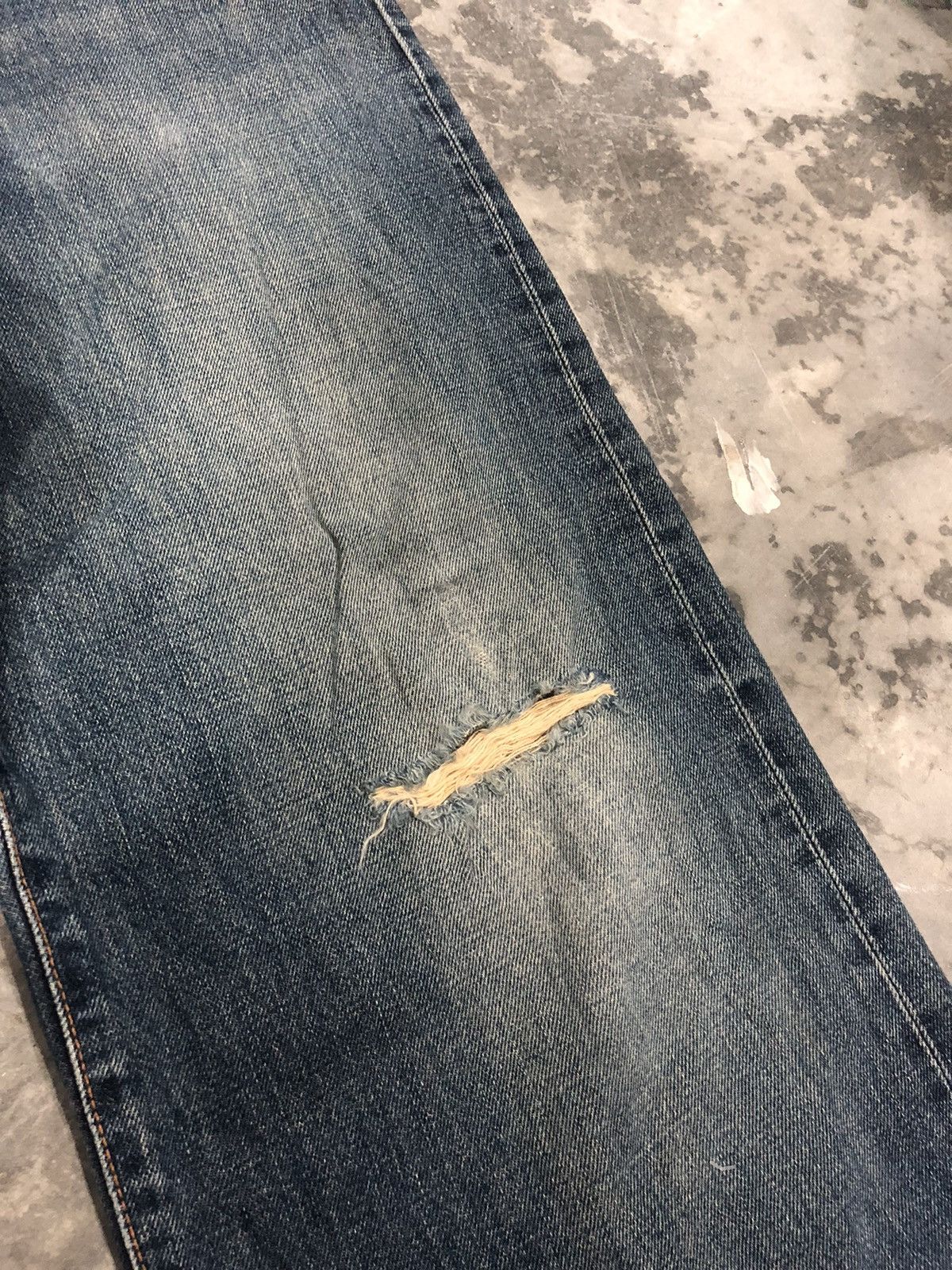 Edwin × Vintage Vintage Edwin 505 🇯🇵Made Jeans Size US 34 / EU 50 - 3 Thumbnail