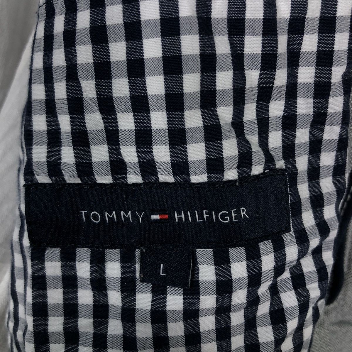 Japanese Brand 🔥Vintage Chore Biker Jacket Tommy Hilfiger Cargo Pocket Size US L / EU 52-54 / 3 - 18 Thumbnail