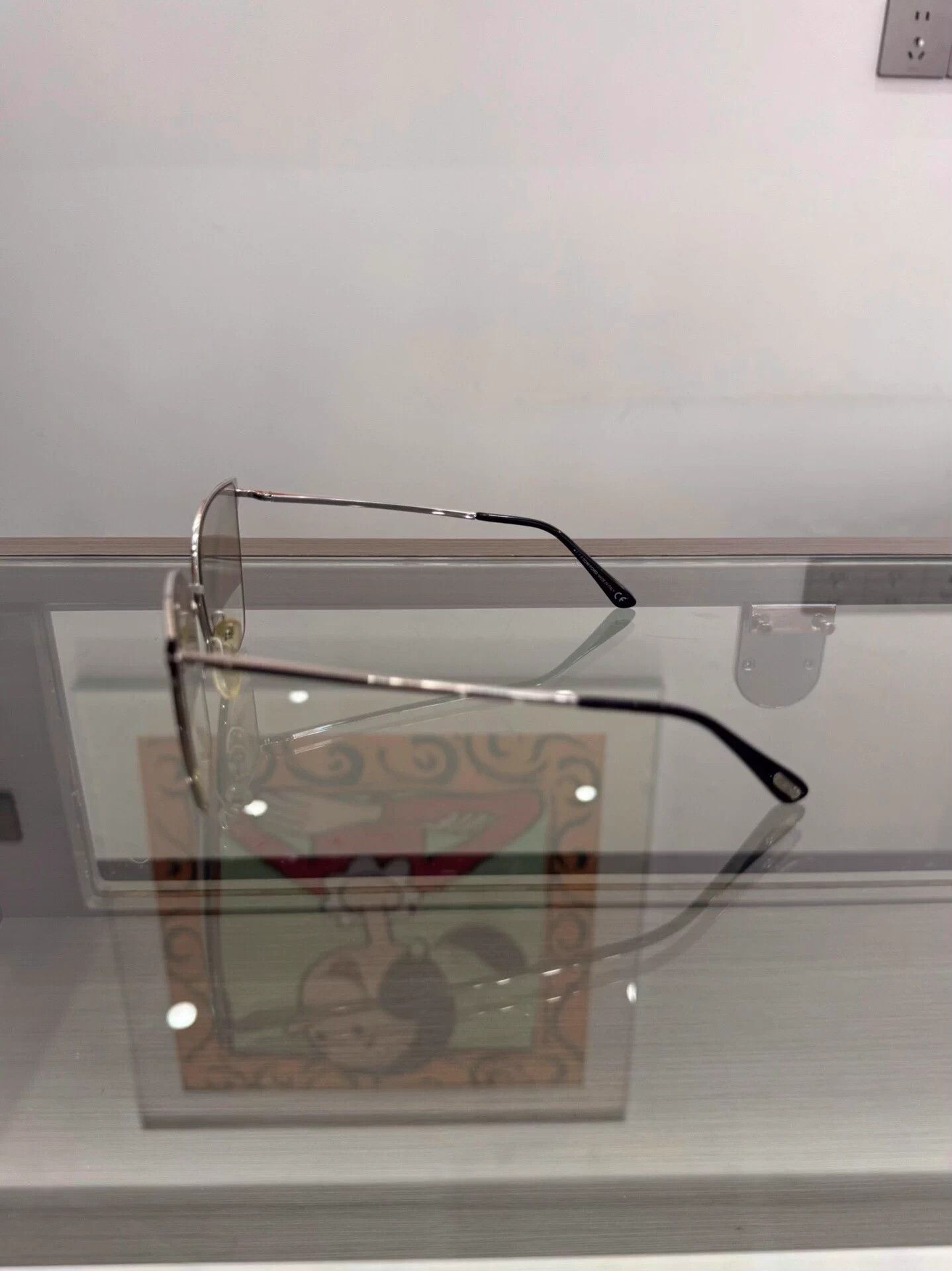 Tom Ford Tom Ford Silver Sunglasses New Boxed Size ONE SIZE - 4 Thumbnail