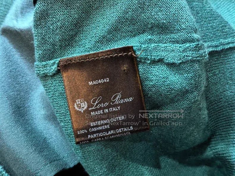 Loro Piana Loro Piana Cashmere cardigan Size US L / EU 52-54 / 3 - 7 Thumbnail