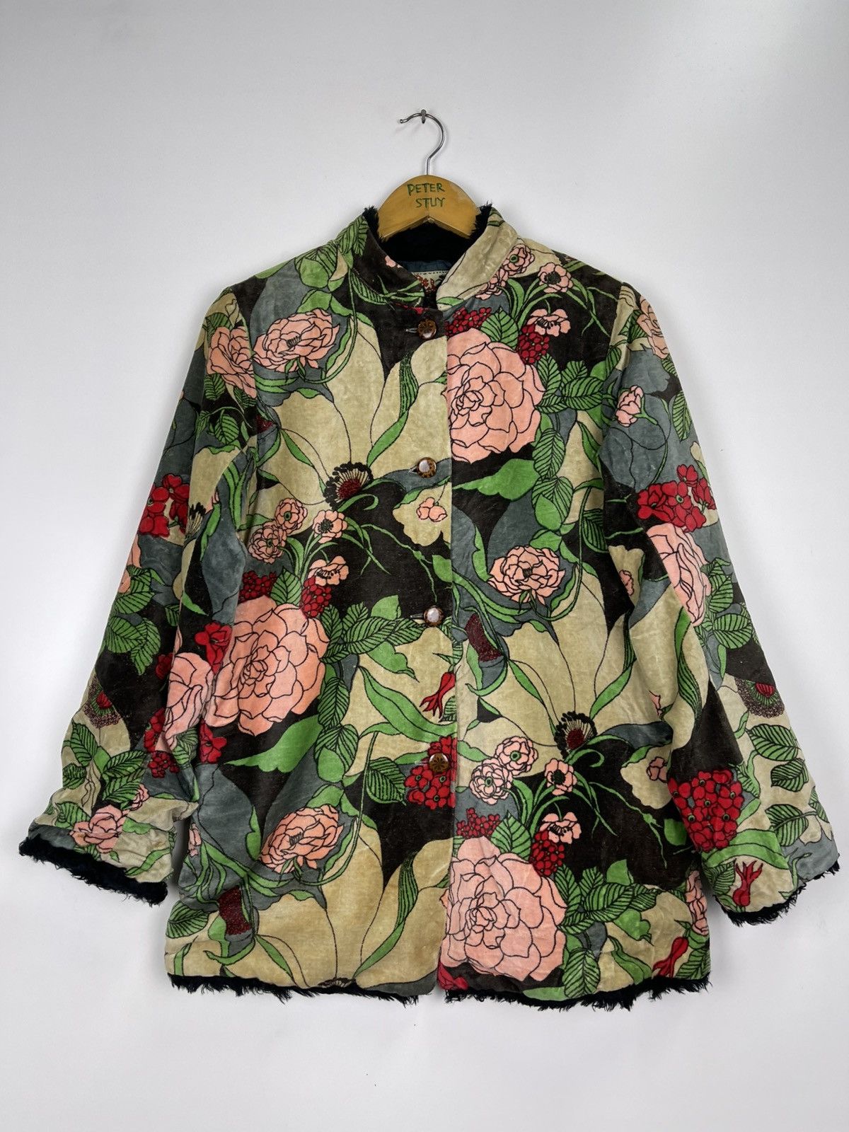 Vintage Amina Brand Floral Jacket Size US S / EU 44-46 / 1 - 3 Thumbnail