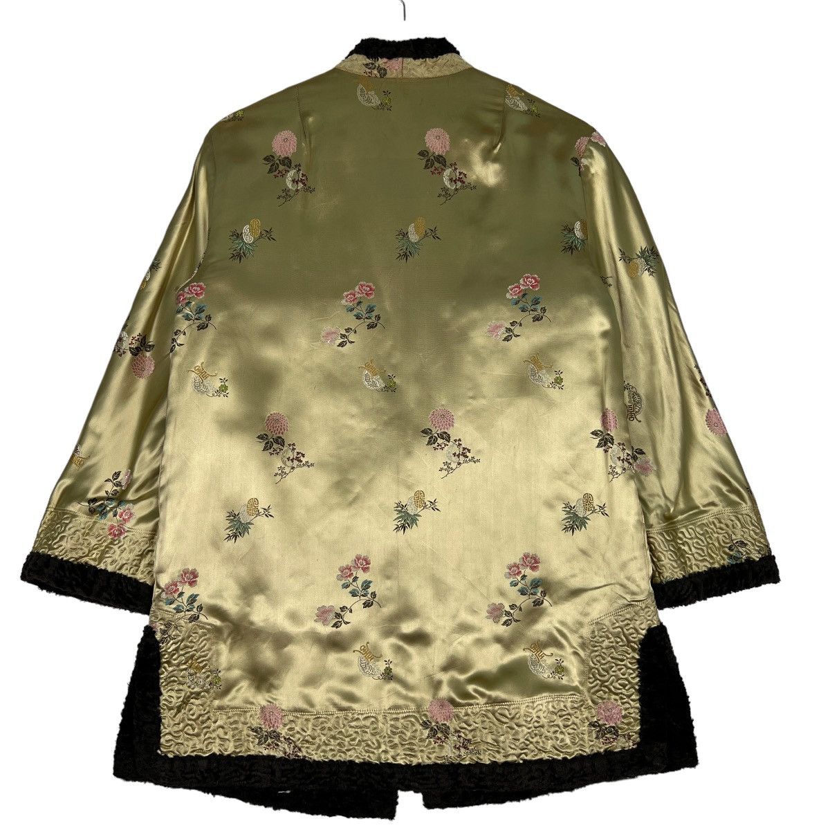 Japanese Brand 🔥 RARE VINTAGE 60s RAYON MANDARIN REVERSIBLE JACKET Size US M / EU 48-50 / 2 - 8 Thumbnail