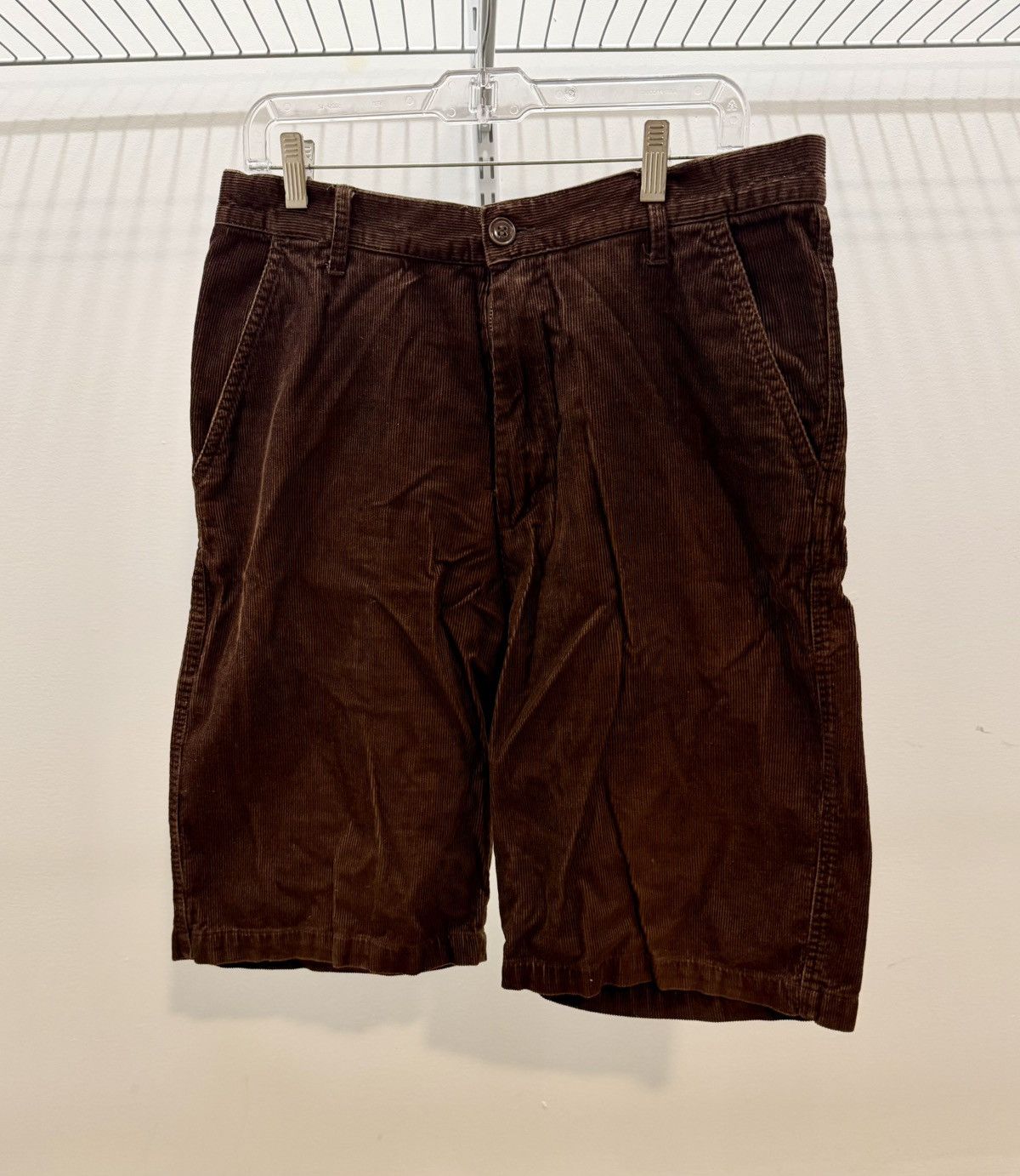 Volcom Vintage Volcom Brown Corduroy Shorts Size US 34 / EU 50 - 1 Thumbnail