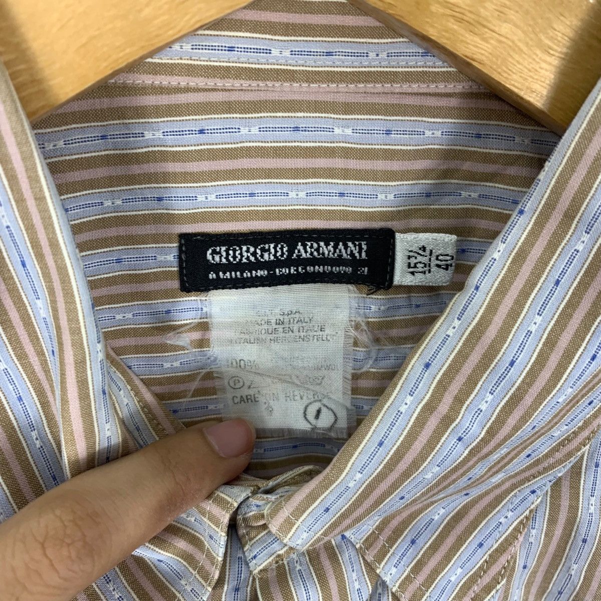 Giorgio Armani Vintage GIORGIO ARMANI A Milano Collection Striped Casual Size US L / EU 52-54 / 3 - 8 Thumbnail