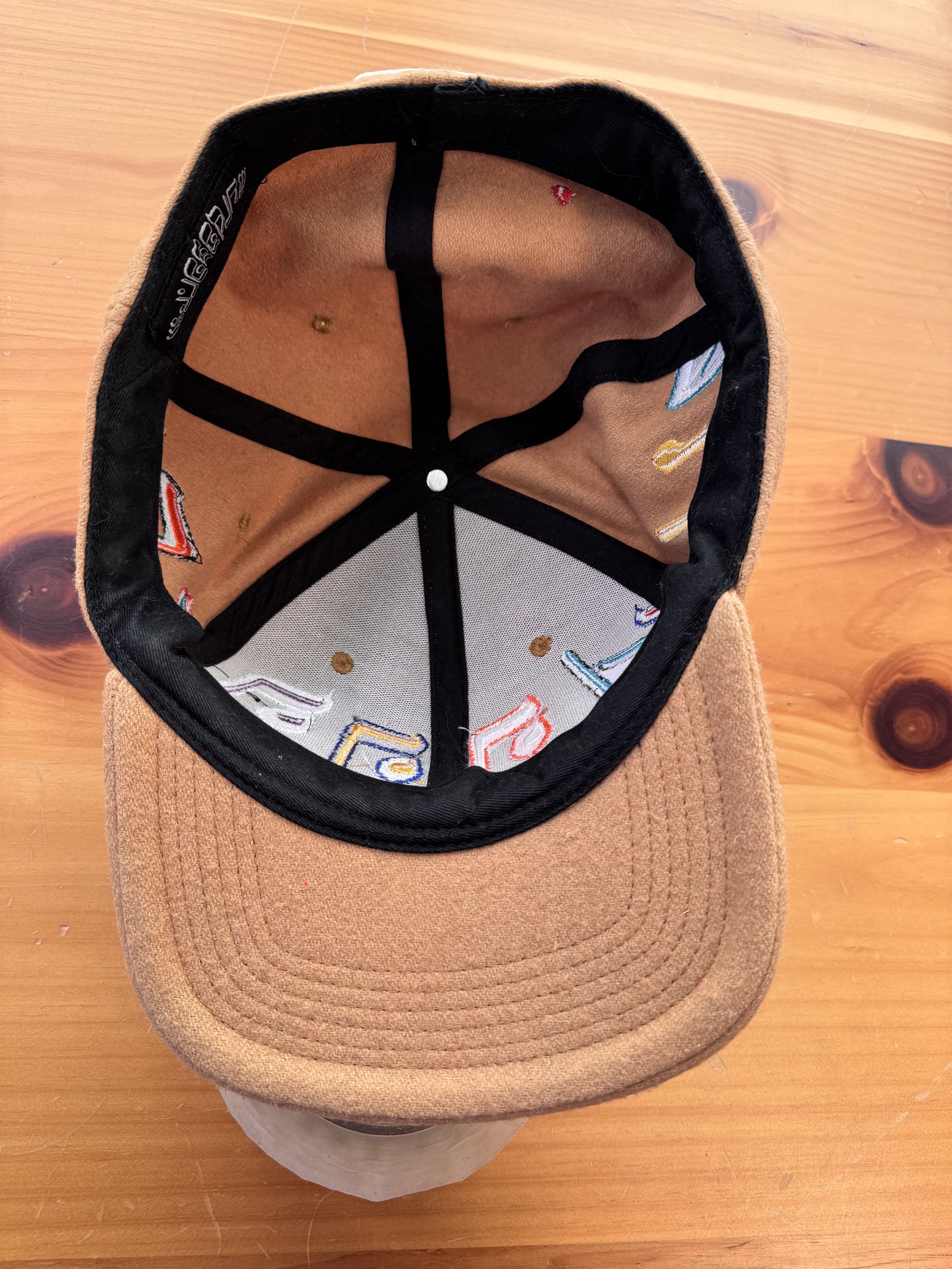 murd333r.fm 1/1 Sample size 8 Murder FM Leather fitted hat Size ONE SIZE - 10 Thumbnail