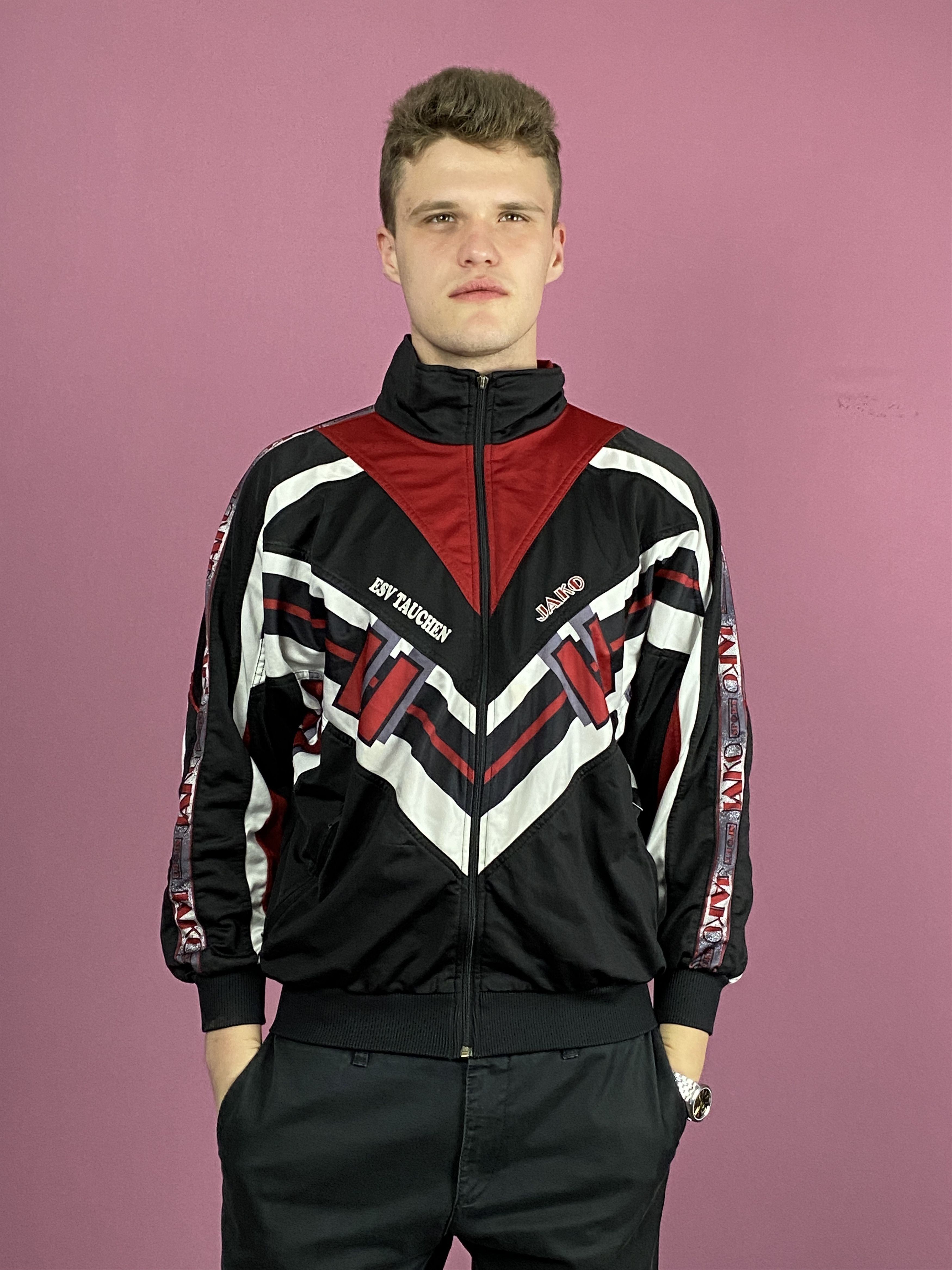 Vintage 90s Jako Vintage Men's Track Jacket - M Size US M / EU 48-50 / 2 - 1 Thumbnail