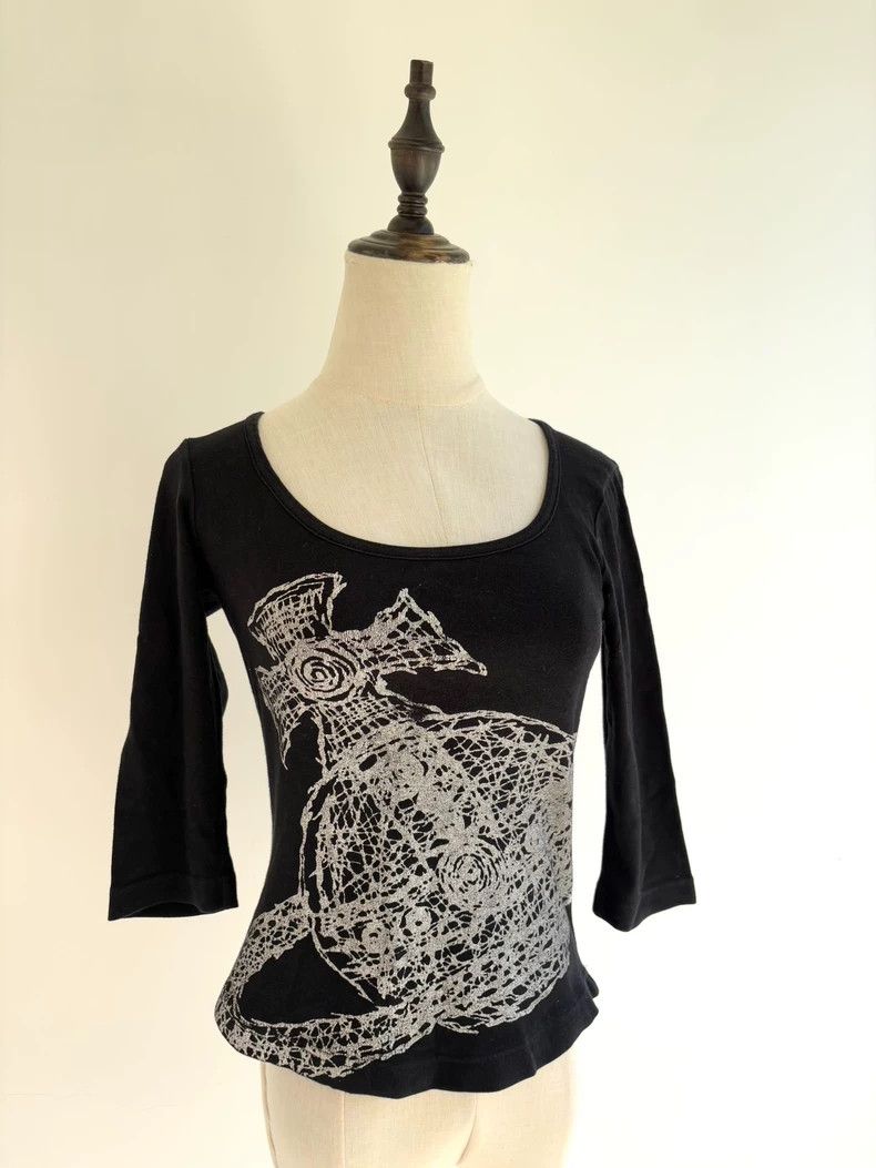 Vivienne Westwood Vivienne Westwood Saturn seven-ounce shirt Size M / US 6-8 / IT 42-44 - 1 Thumbnail