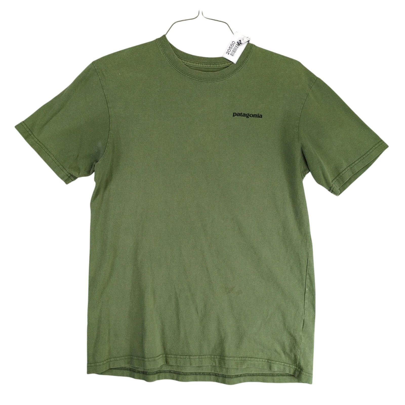 Patagonia Patagonia Regular Fit Men's S T-Shirt Green Logo Org Cotton Size US S / EU 44-46 / 1 - 1 Thumbnail