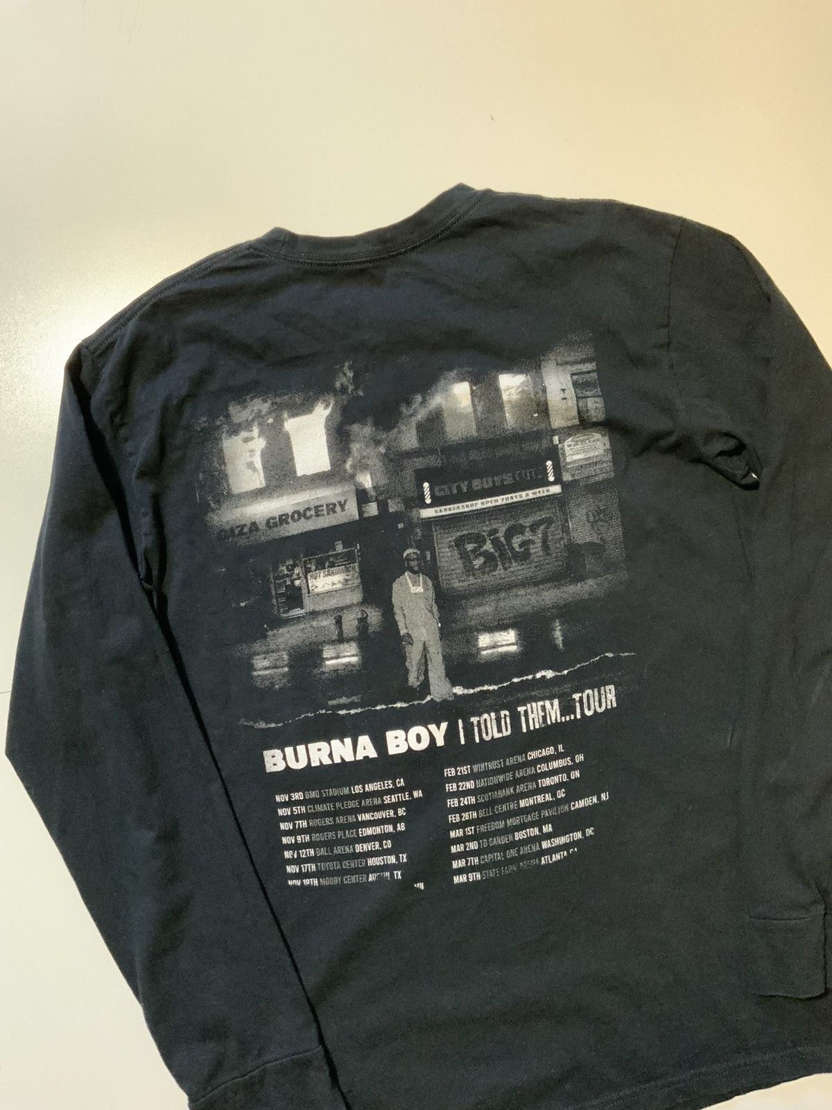Other Burna Boy I Told Them Tour BMO Stadium Los Angeles T-Shirt Size US S / EU 44-46 / 1 - 4 Thumbnail