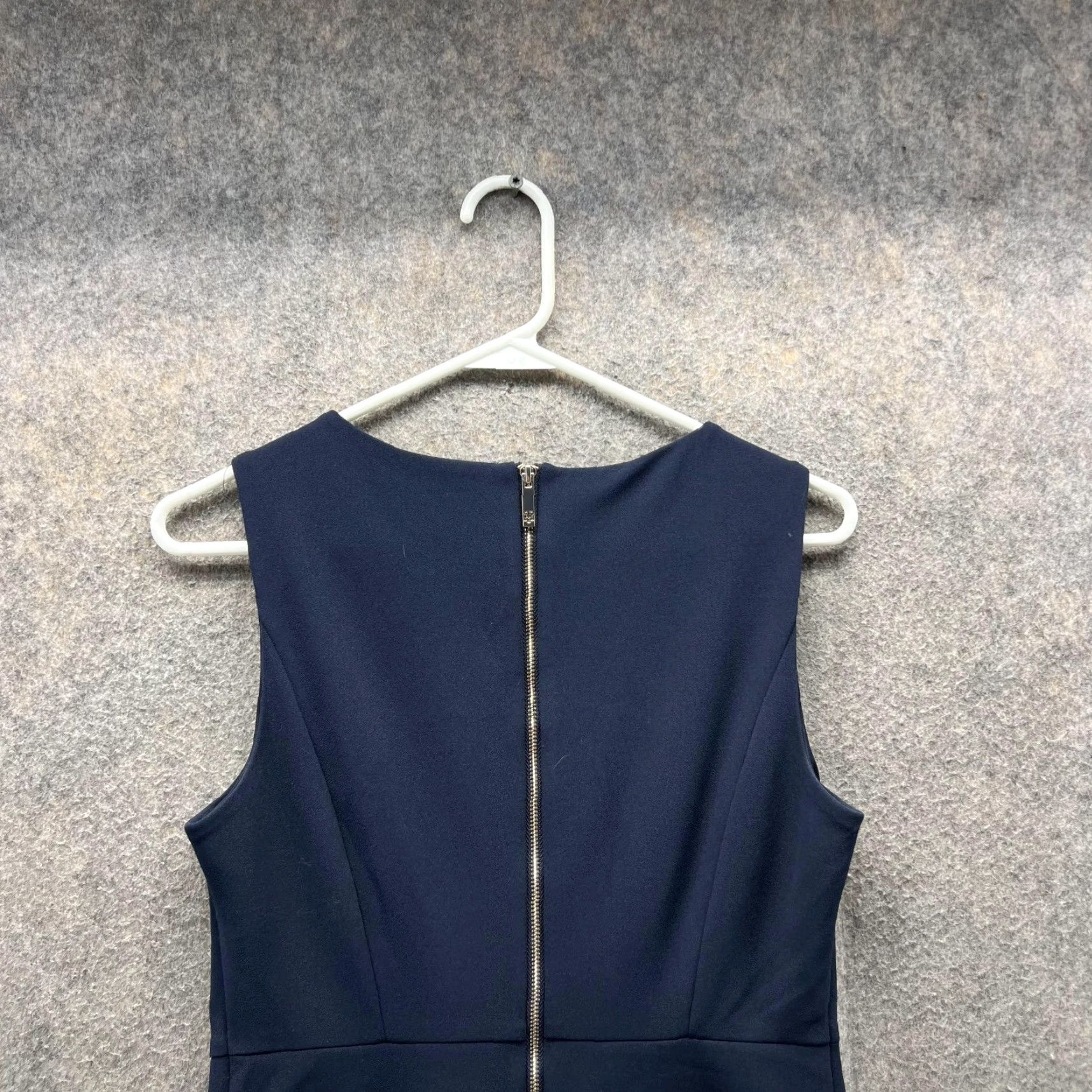 Tommy Hilfiger Tommy Hilfiger Dress Women 4 Ladies Blue Navy A-Line Sleeveless Knit Polyester Short Dress Women's 4 Size S / US 4 / IT 40 - 3 Thumbnail