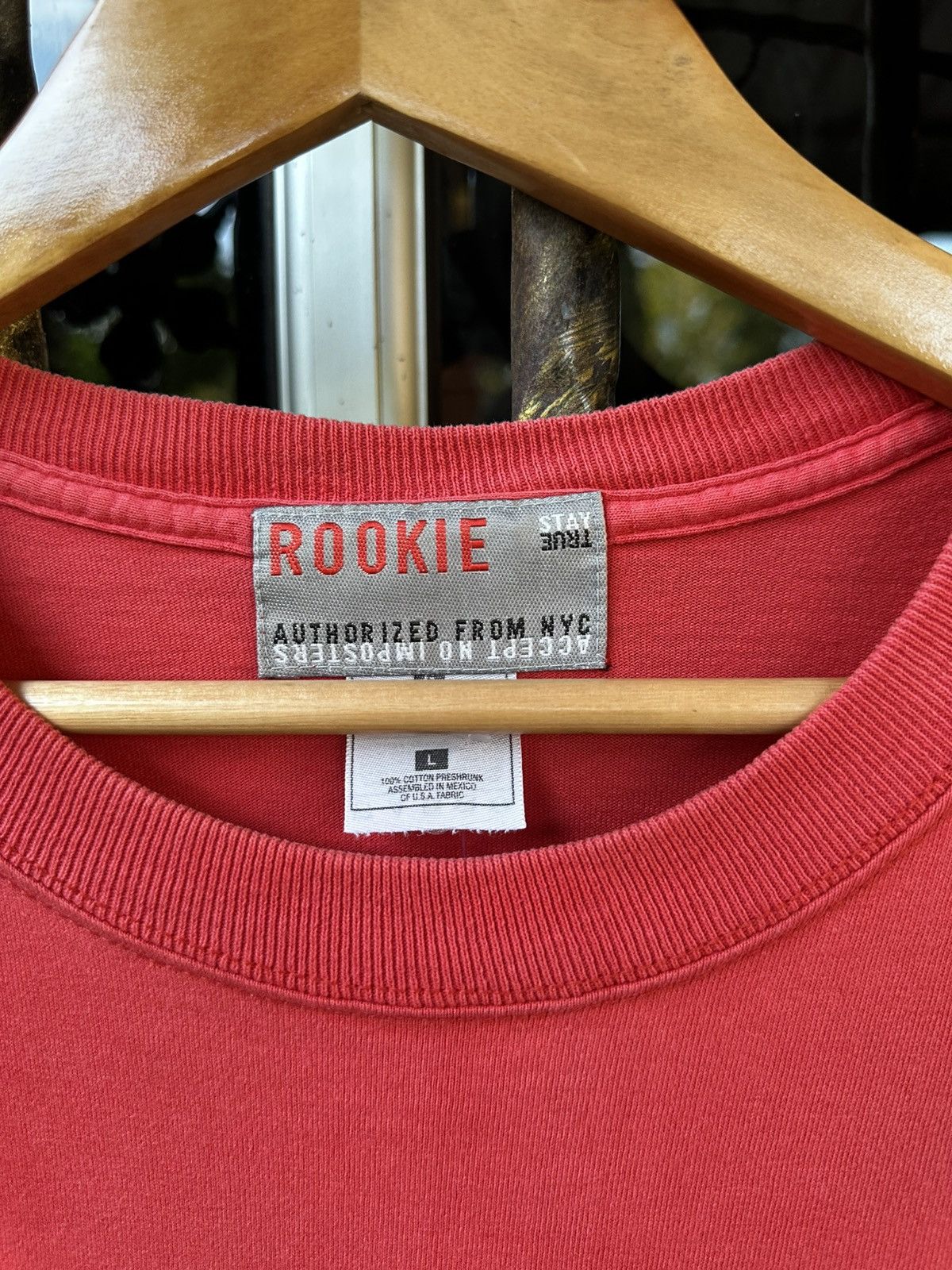 Fruit Of The Loom × Vintage Vintage 90's Rookie Nyc Skateboard Tees Size US L / EU 52-54 / 3 - 4 Thumbnail