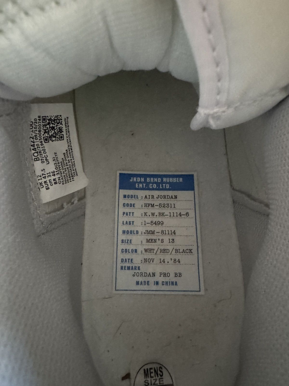 Jordan Brand Jordan 1 85 neutral gray Size US 13 / EU 46 - 3 Thumbnail