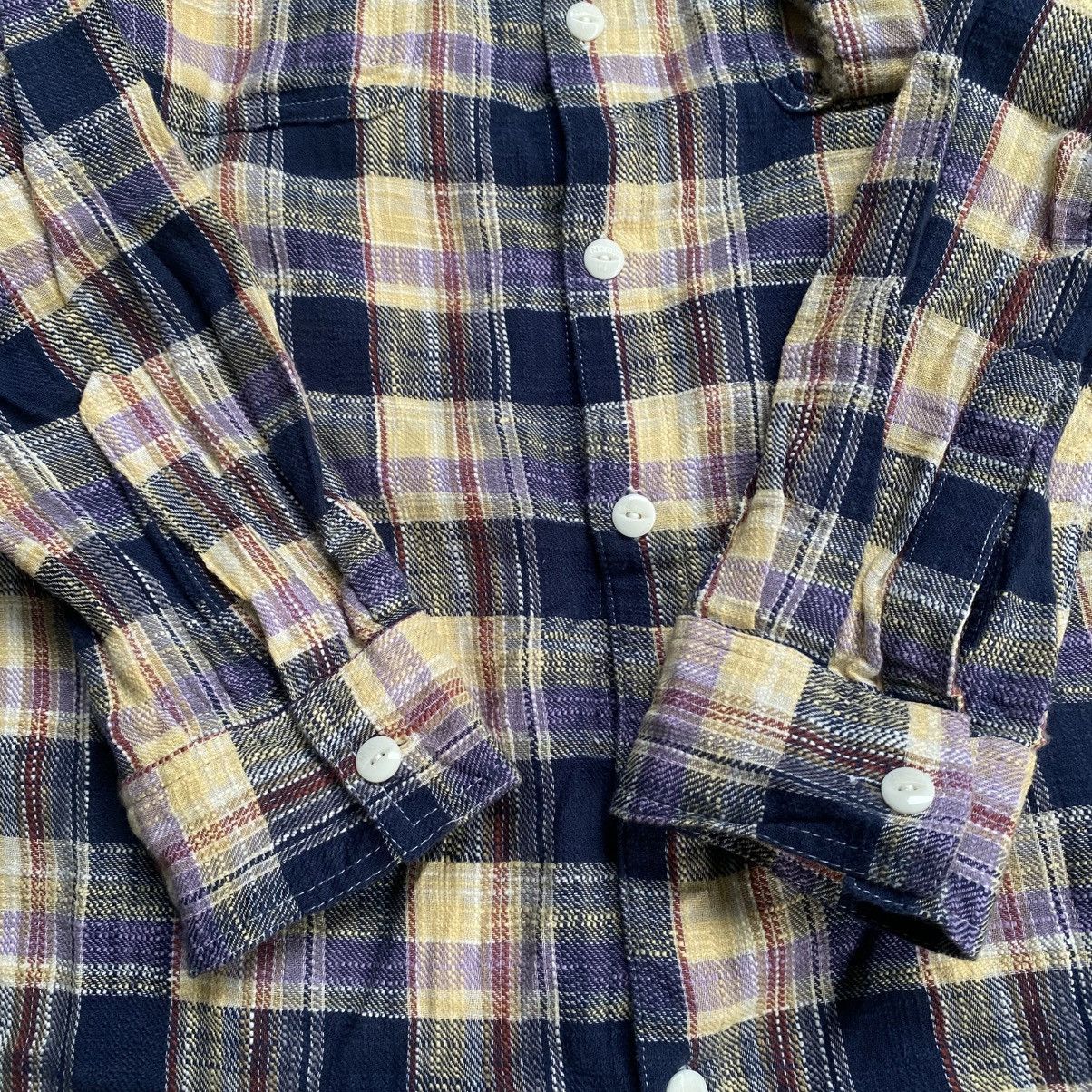 Issey Miyake 2000s Ne-net By Issey Miyake Plaid Button Up Shirts Size US M / EU 48-50 / 2 - 9 Thumbnail