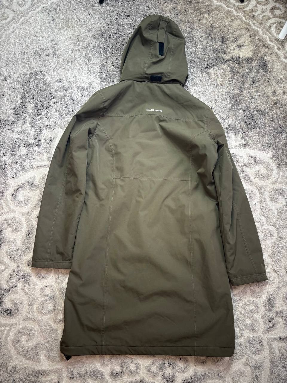 Vintage ELHO Vintage Long Hooded Parka Jacket Olive Green Size M / US 6-8 / IT 42-44 - 10 Thumbnail