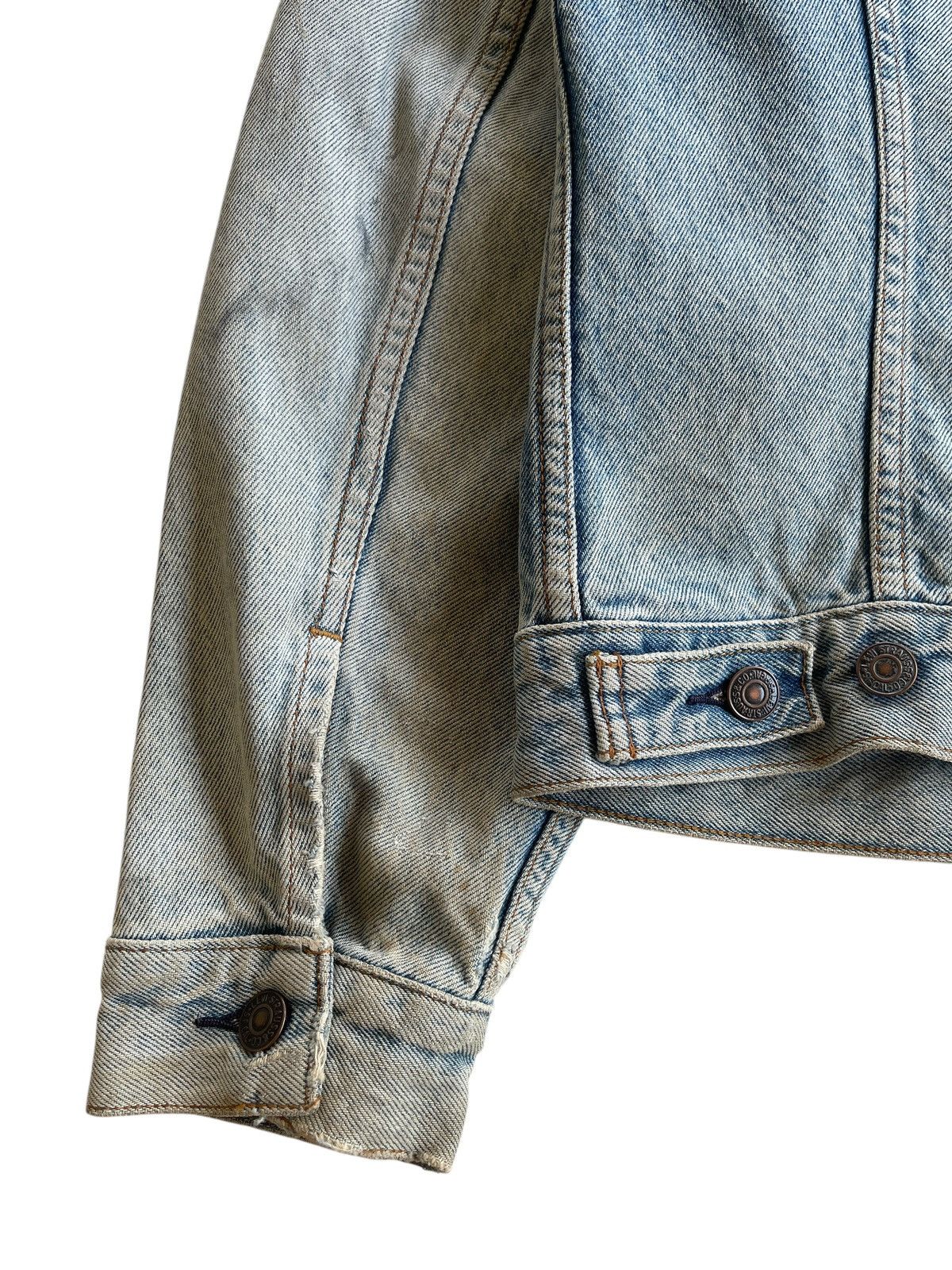 Levi's Vintage Clothing Vintage Levis Distressed Dirty Trucker Denim Jacket Size US M / EU 48-50 / 2 - 12 Thumbnail
